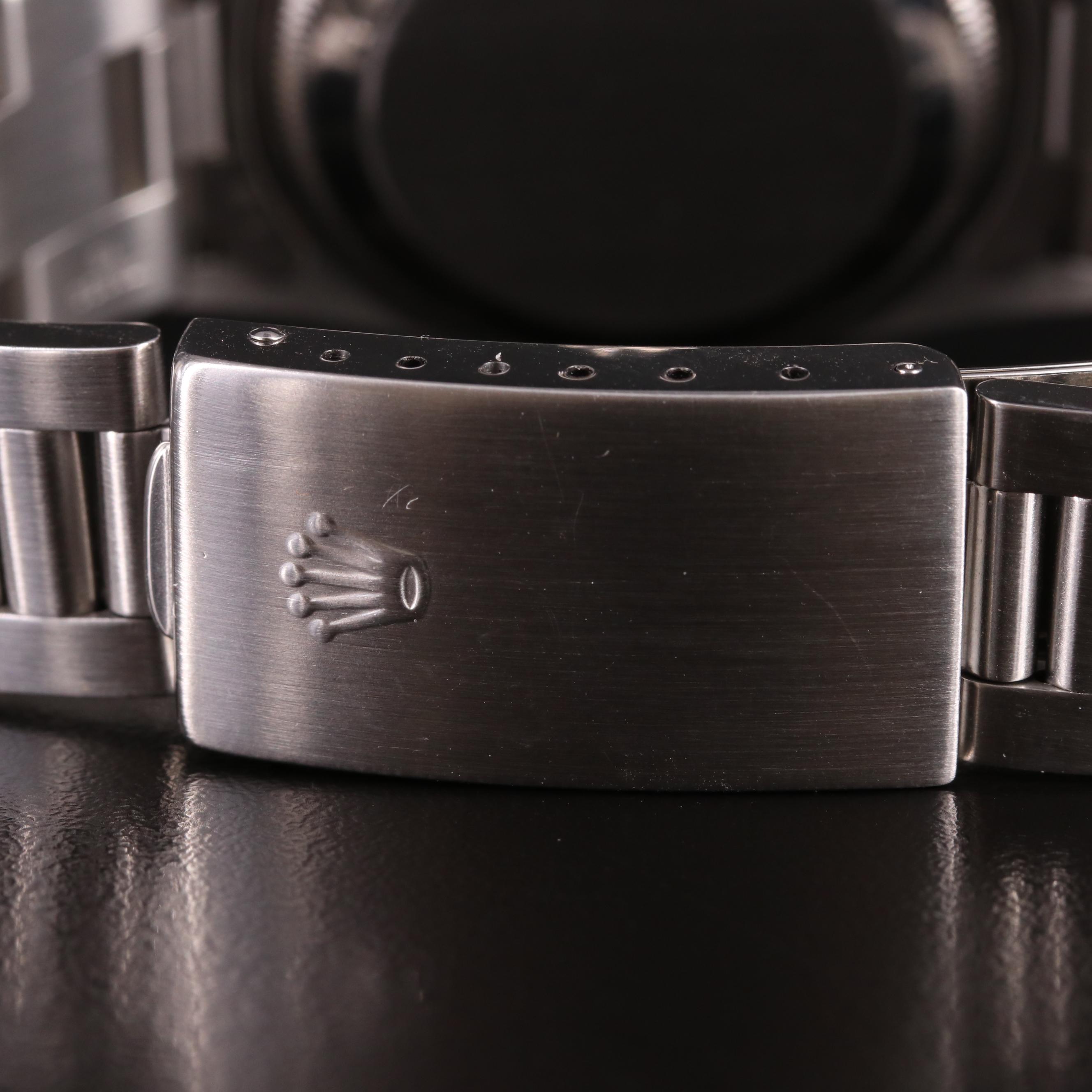 1995 Rolex Oyster Perpetual Date Blue Dial Watch