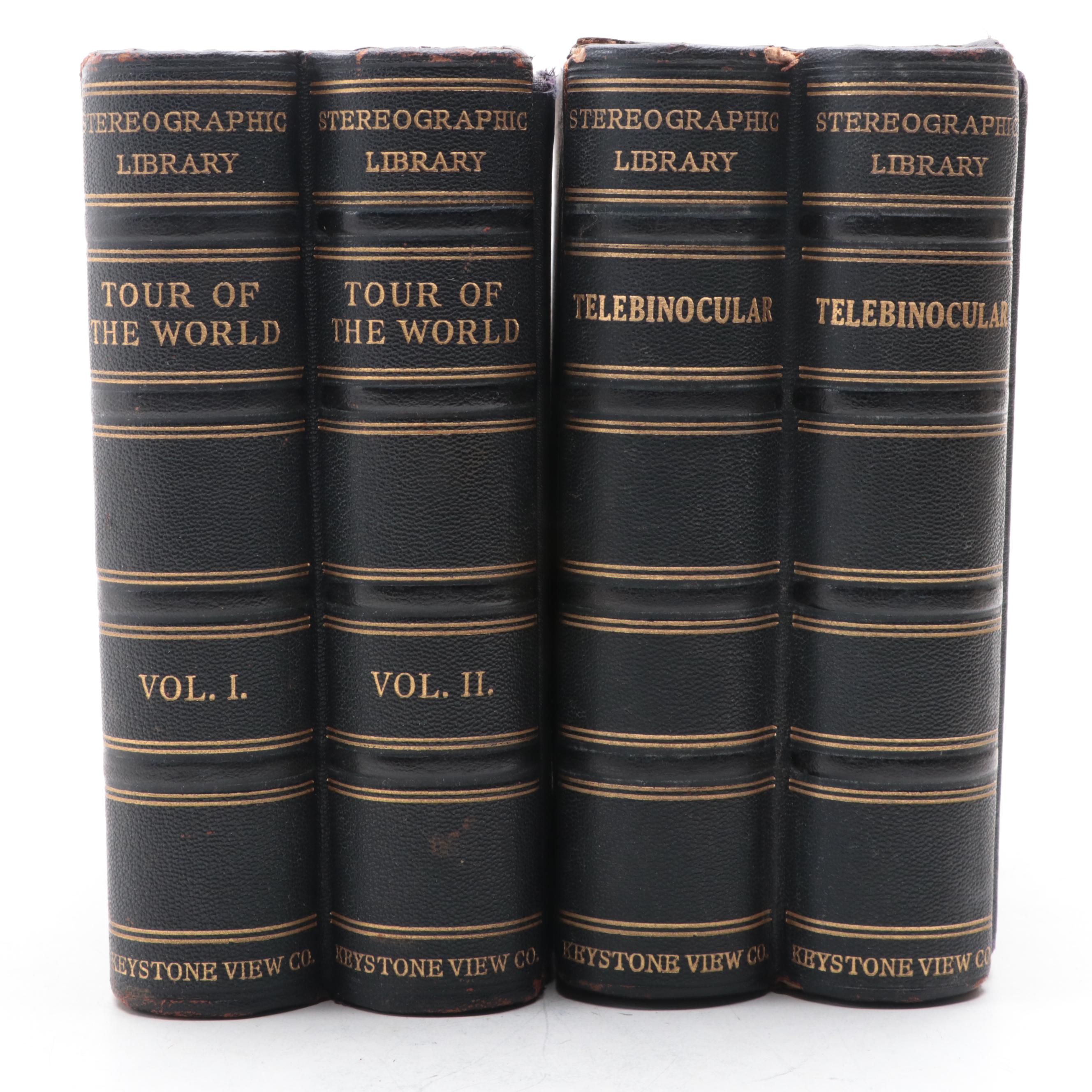 Keystone View Co. Telebinocular and "Tour of the World" View Cards