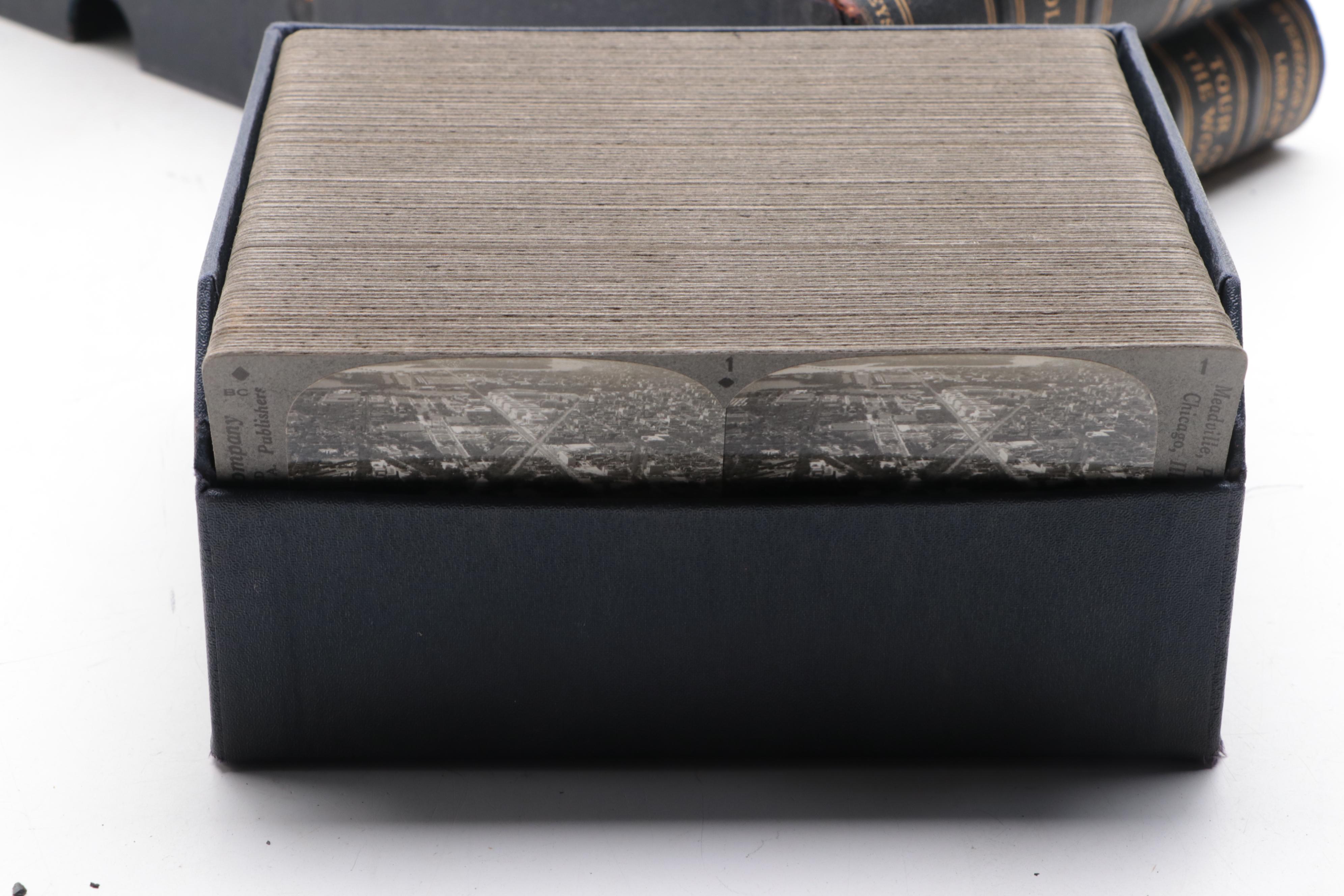 Keystone View Co. Telebinocular and "Tour of the World" View Cards