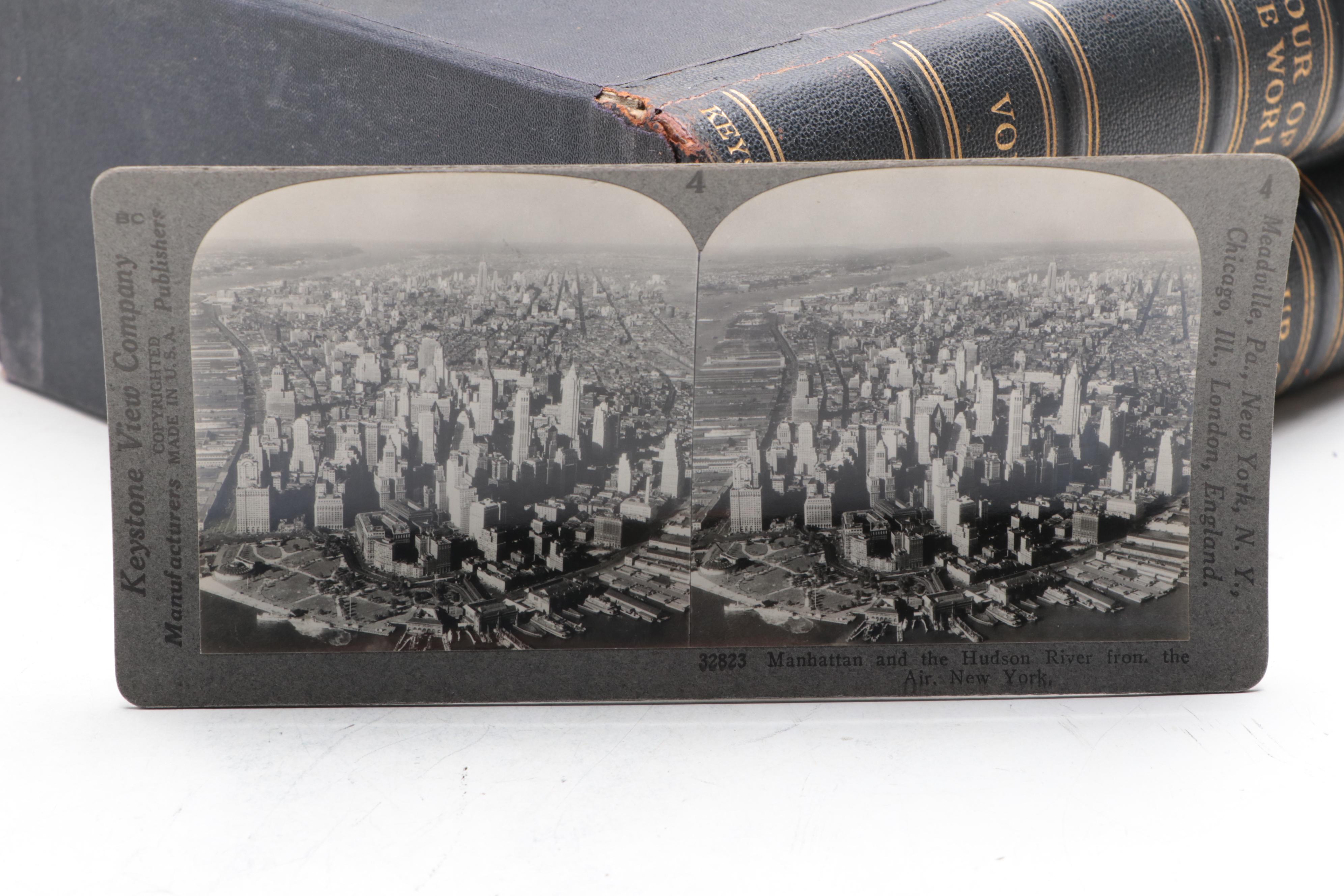 Keystone View Co. Telebinocular and "Tour of the World" View Cards