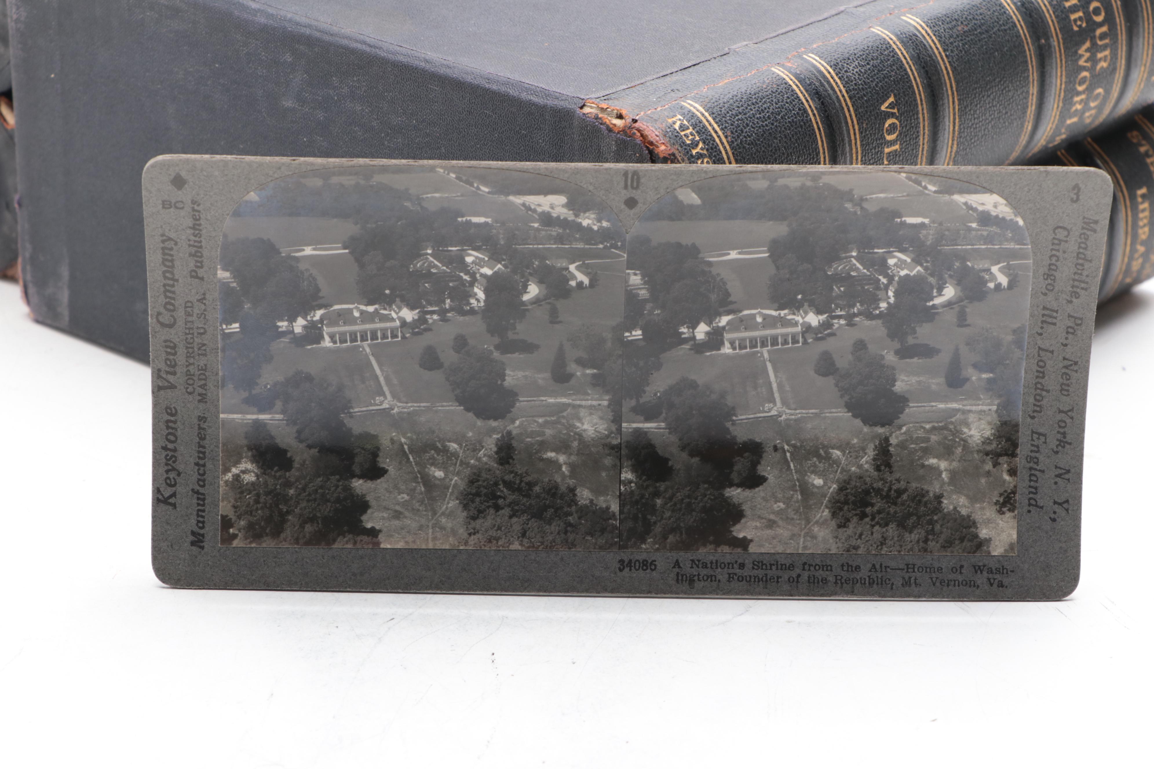 Keystone View Co. Telebinocular and "Tour of the World" View Cards