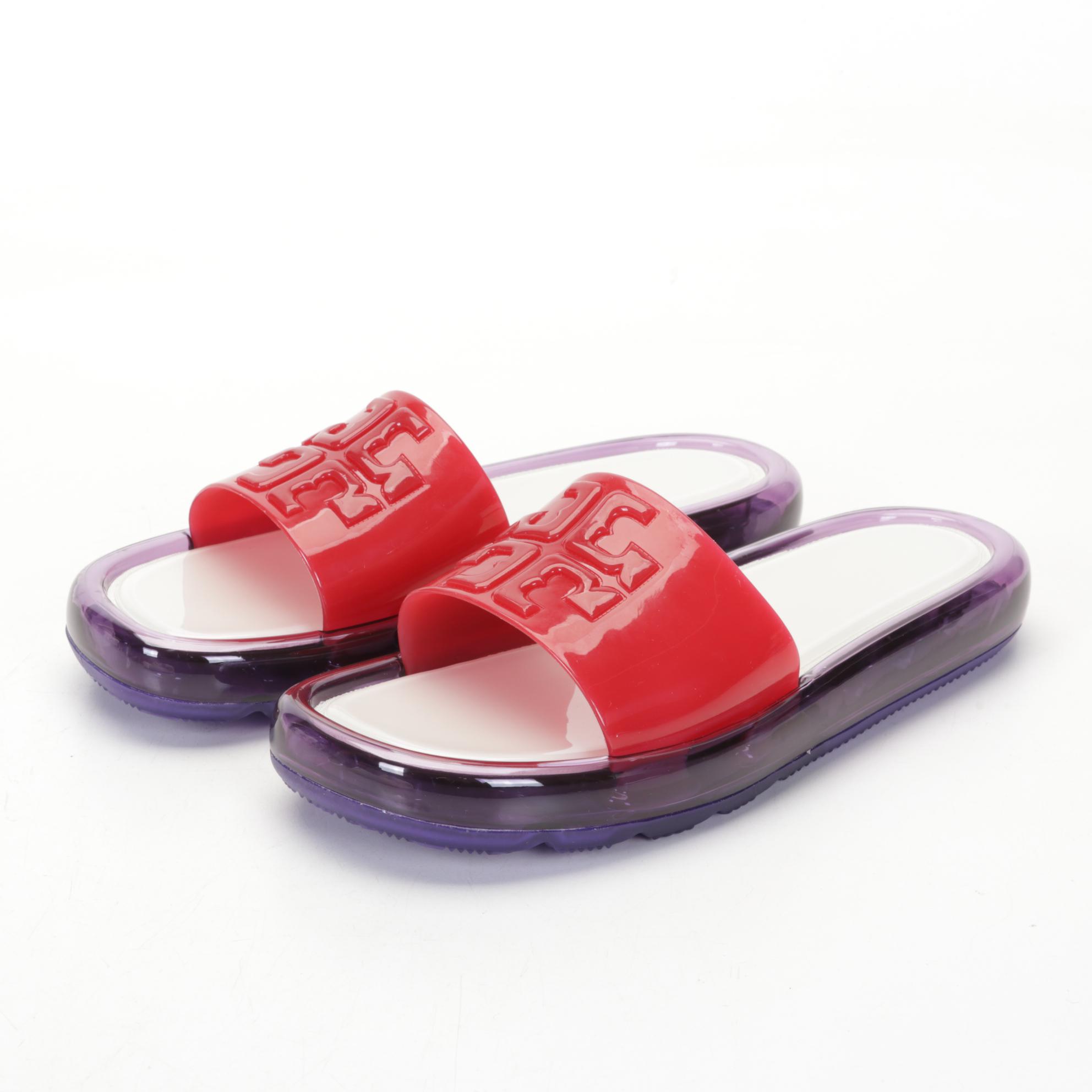 Tory Burch "Bubble Jelly" Slides, Chain Link Cross Body Bag, and More