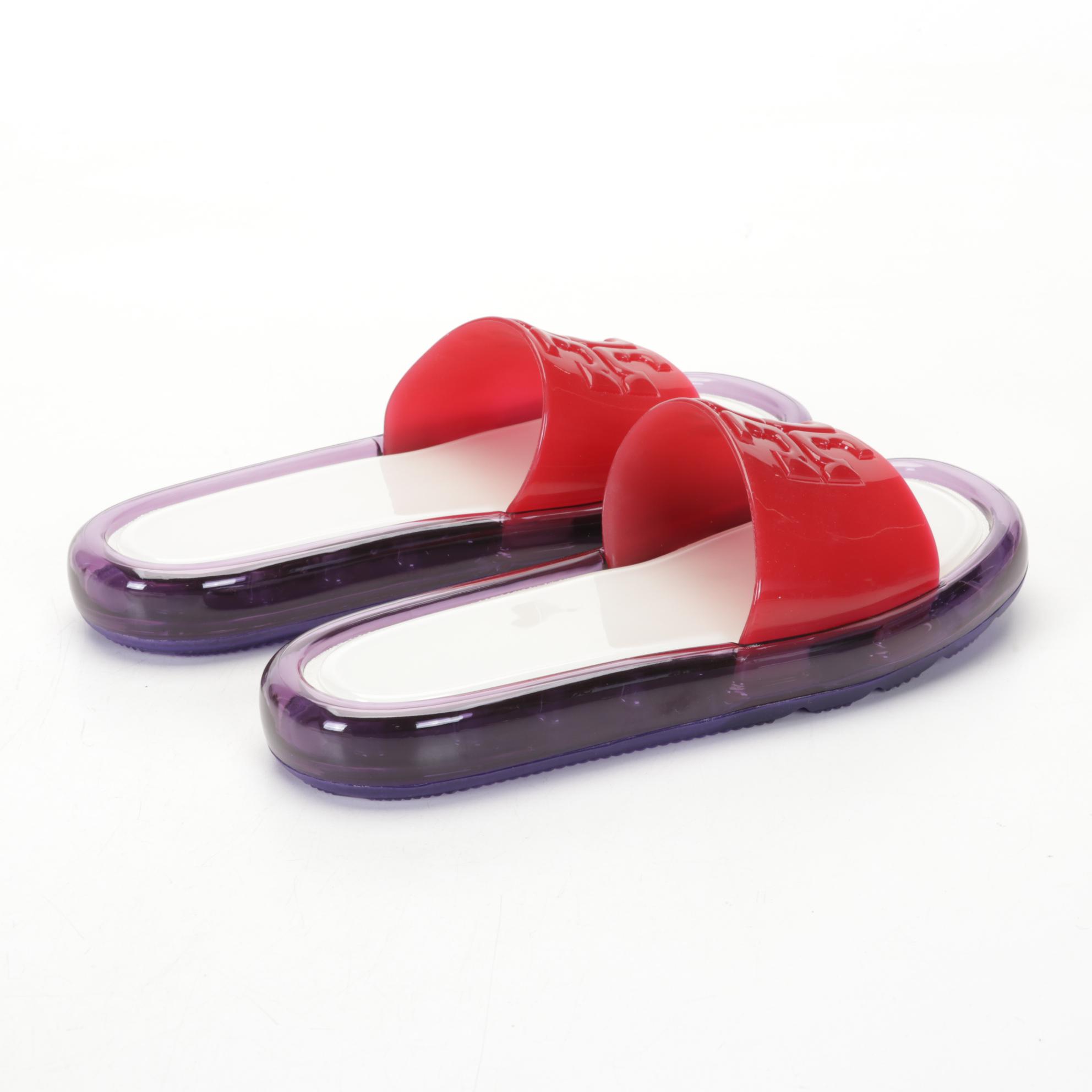 Tory Burch "Bubble Jelly" Slides, Chain Link Cross Body Bag, and More