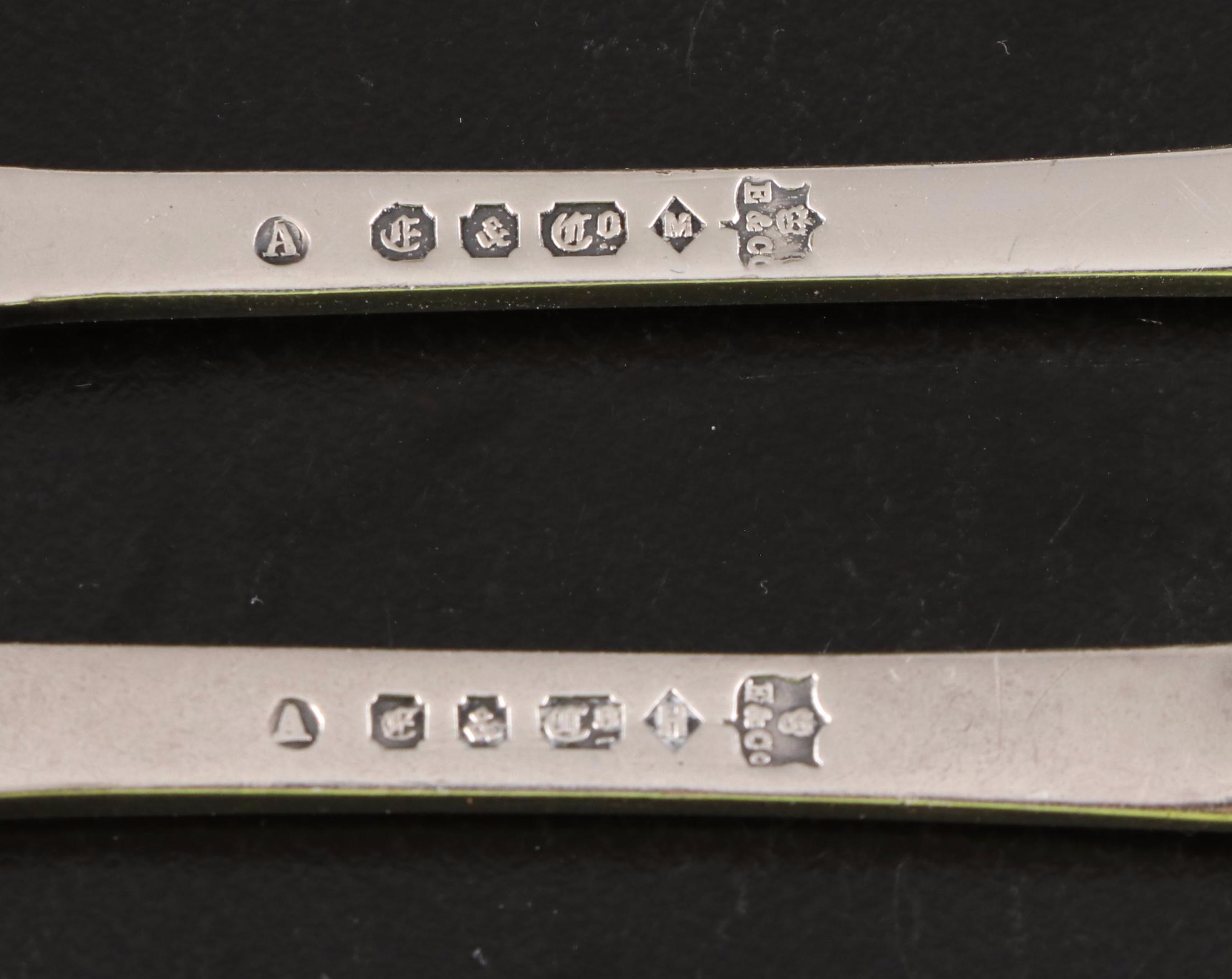 Elkington & Co. Silver Plate Marrow Spoon with Silver Plate Collection