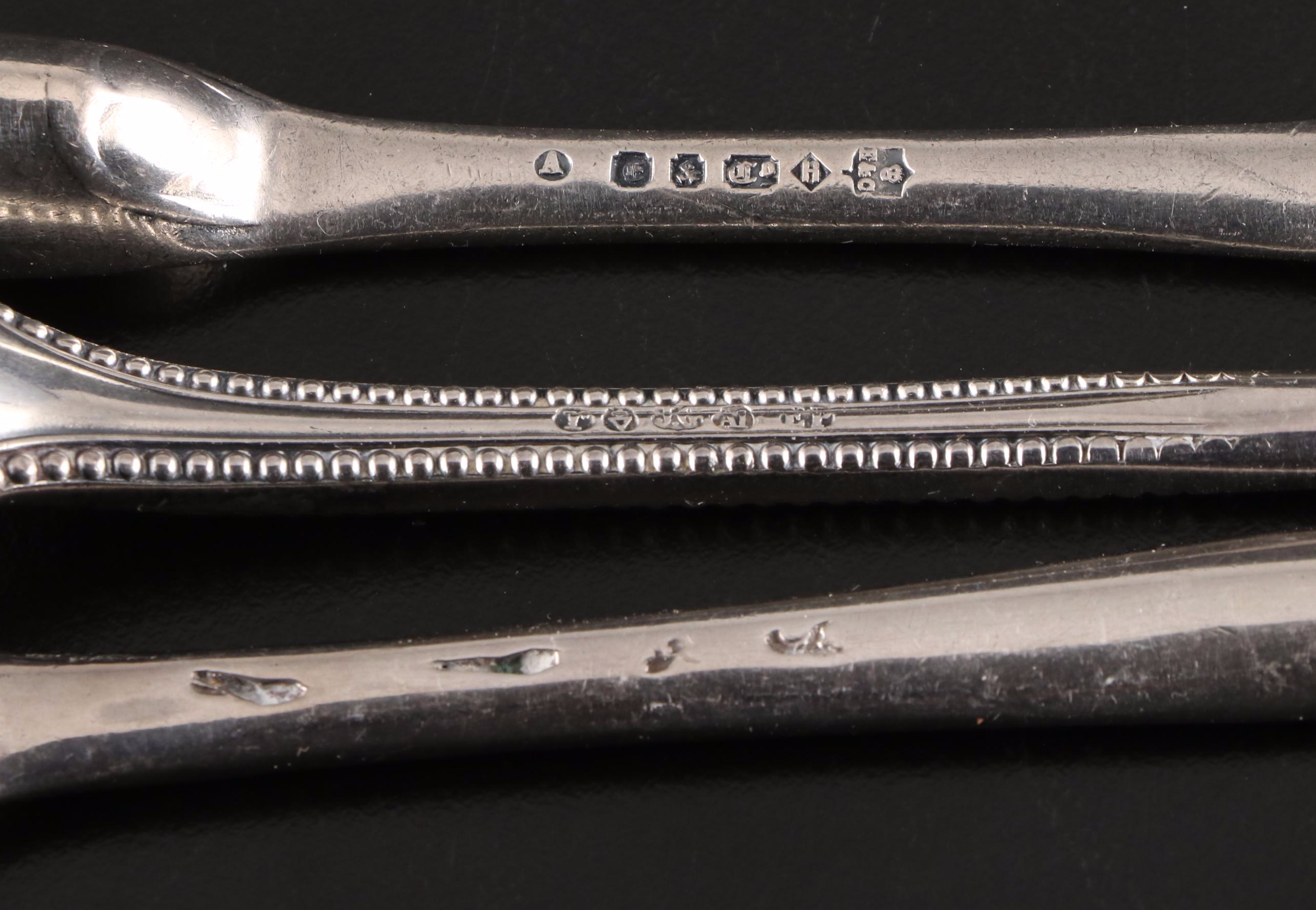 Elkington & Co. Silver Plate Marrow Spoon with Silver Plate Collection