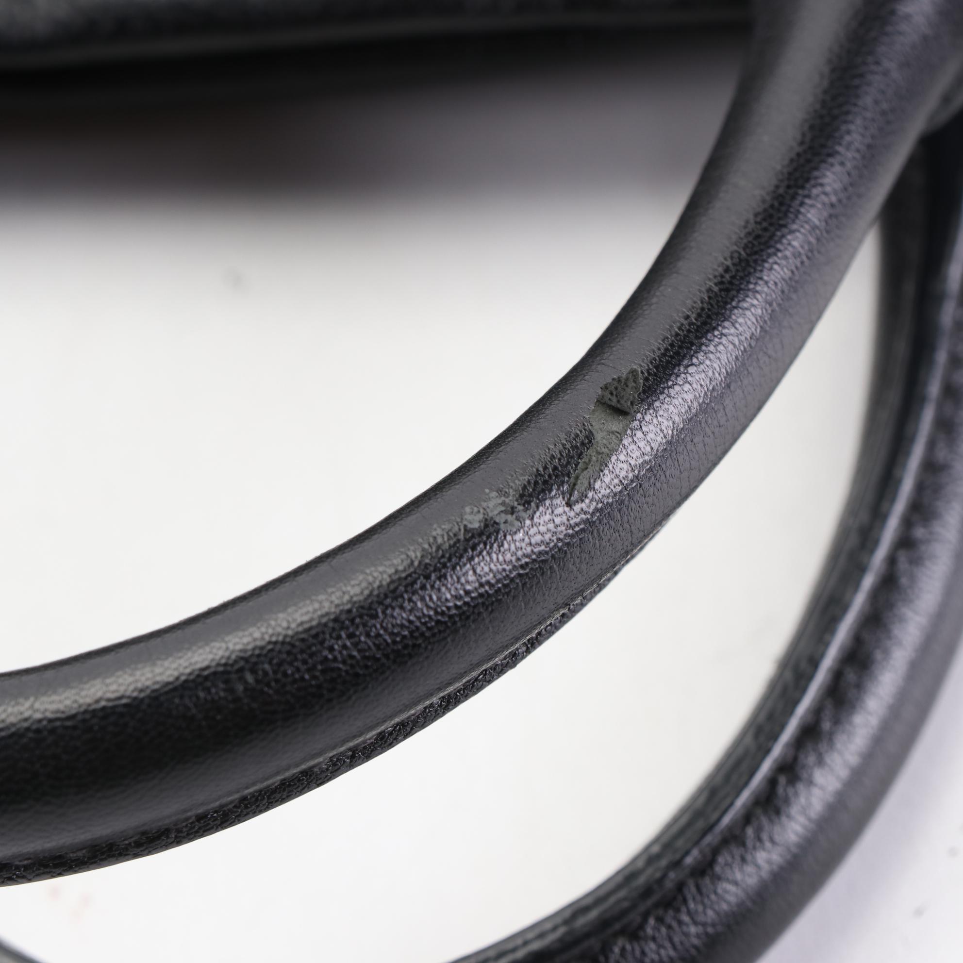 Prada Tessuto Two-Way Bag in Black Nylon and Leather Trim