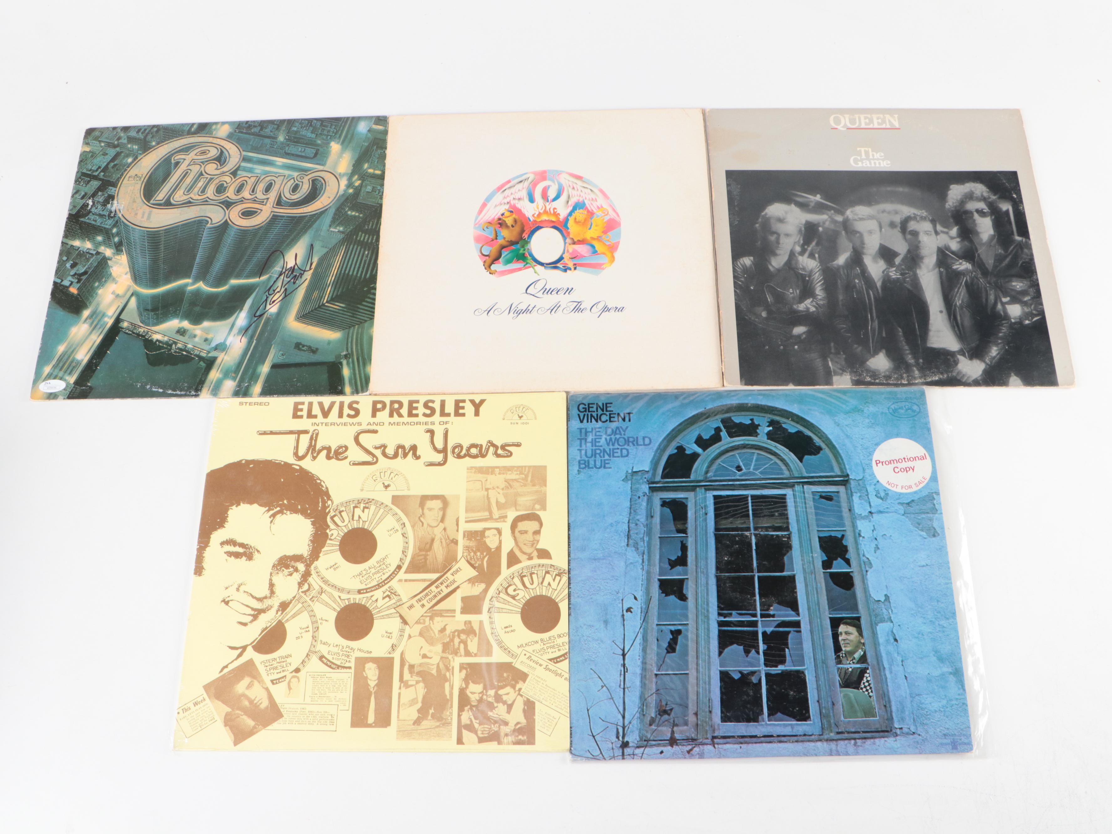 Conway Twitty, Stryper with Peter Cetera Signed Vinyl Records and More