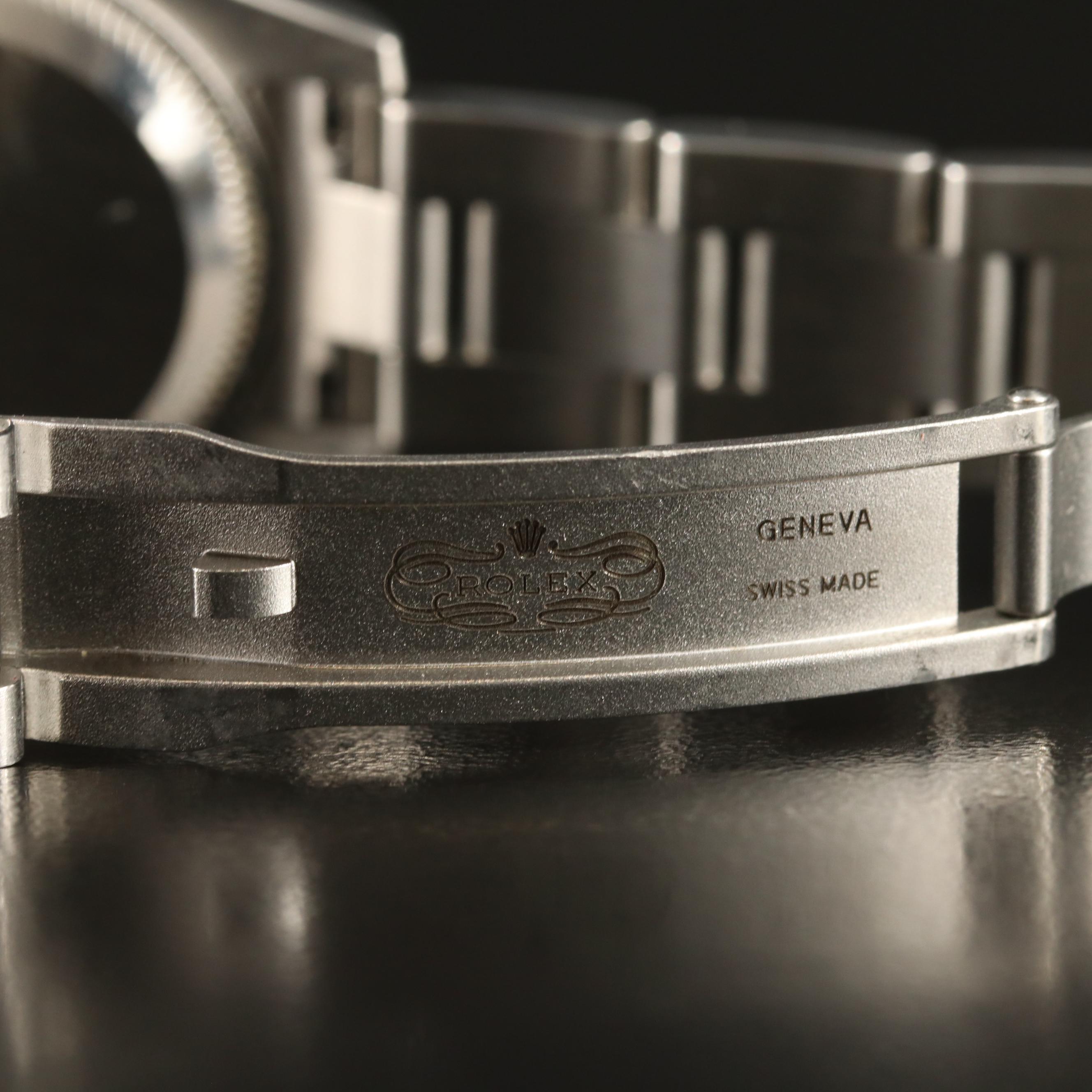 2007 Rolex Oyster Perpetual with Custom Diamond and Mother-of-Pearl Dial/Bezel