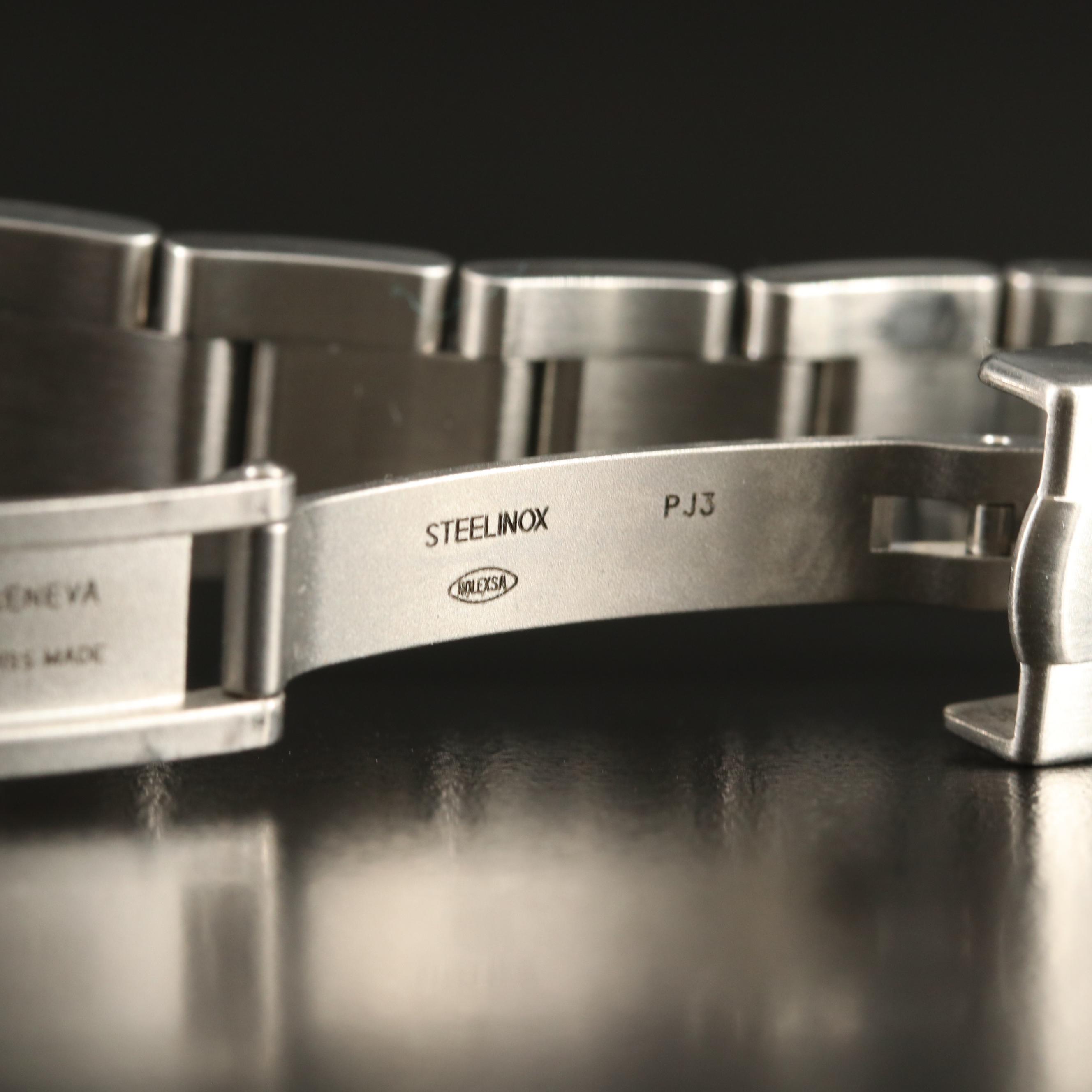 2007 Rolex Oyster Perpetual with Custom Diamond and Mother-of-Pearl Dial/Bezel