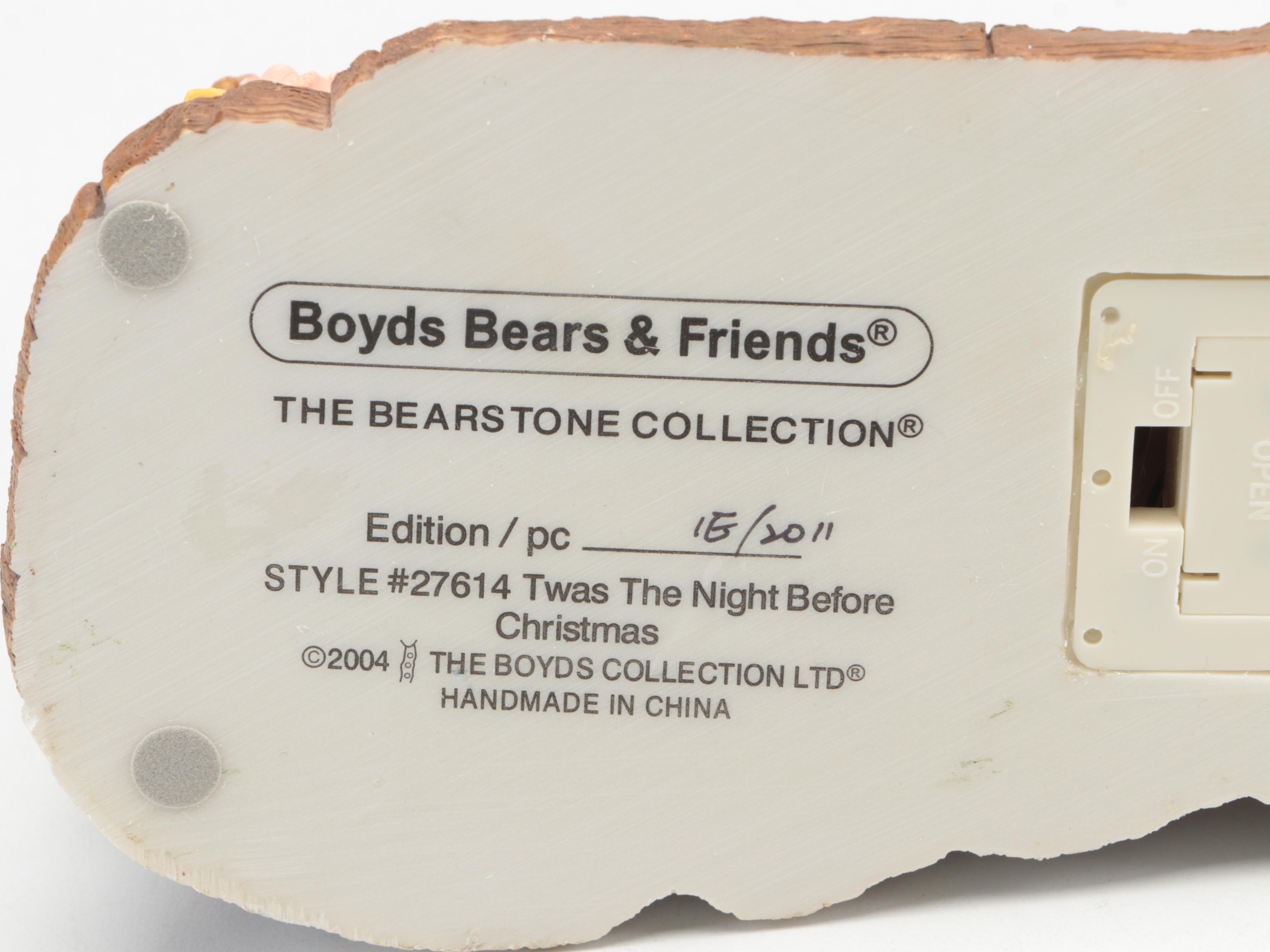 Boyds Bears & Friends The Bearstone Collection Figurines
