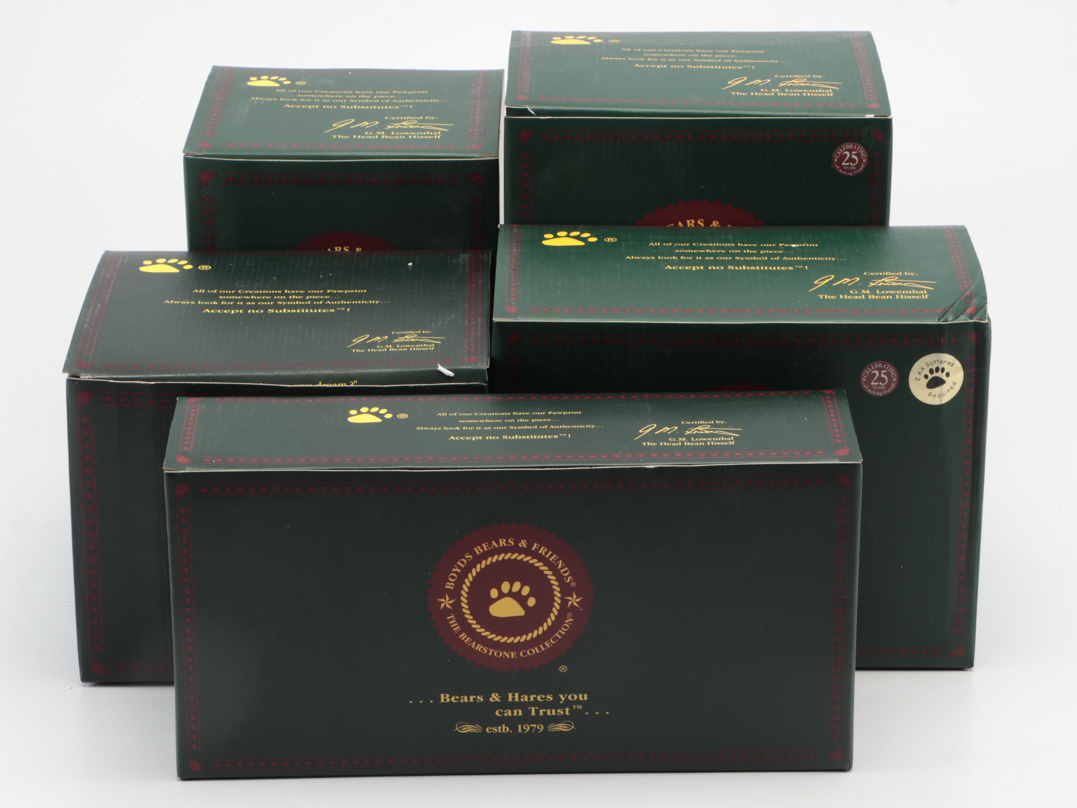 Boyds Bears & Friends The Bearstone Collection Figurines