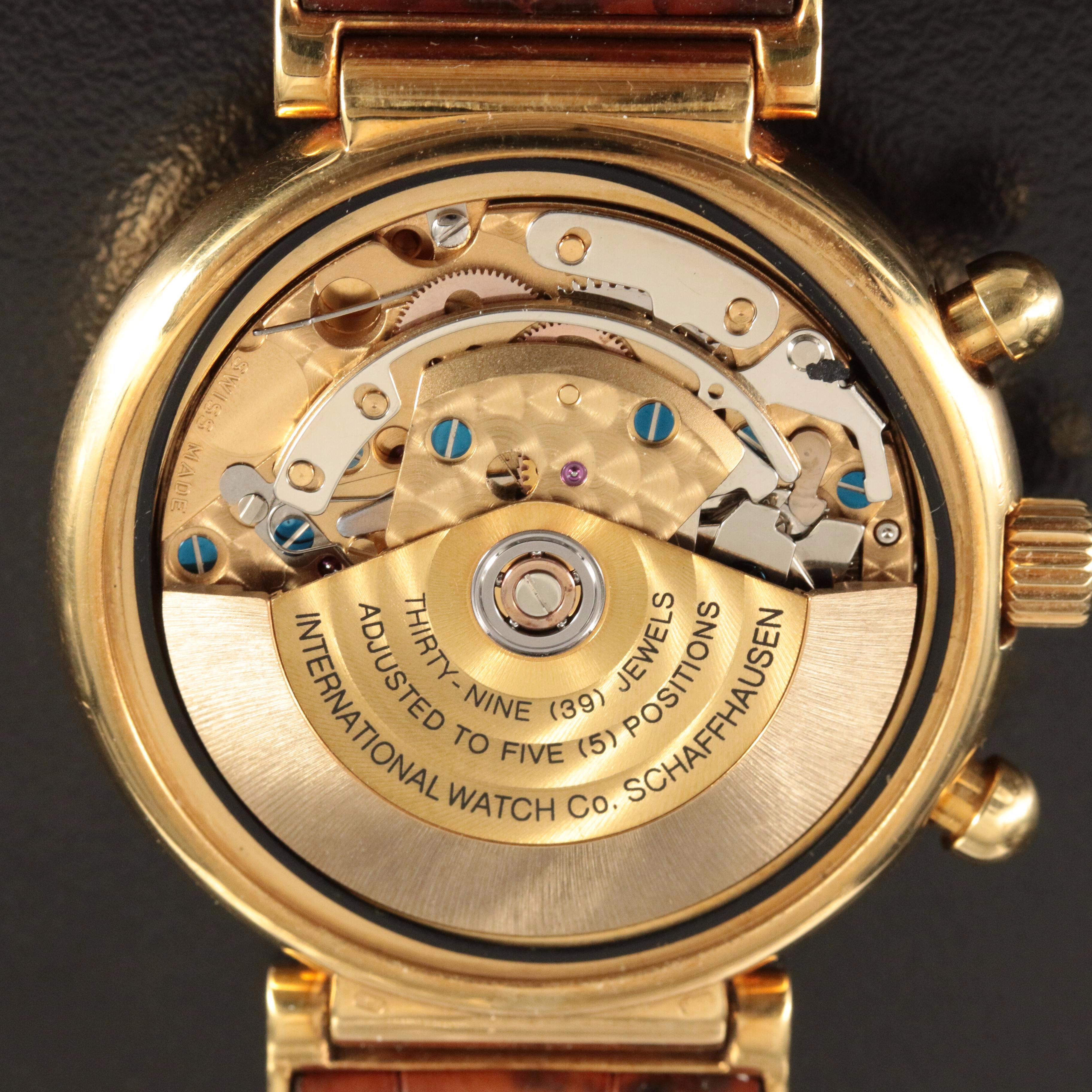 18K IWC Da Vinci Perpetual Calendar, Chronograph Watch