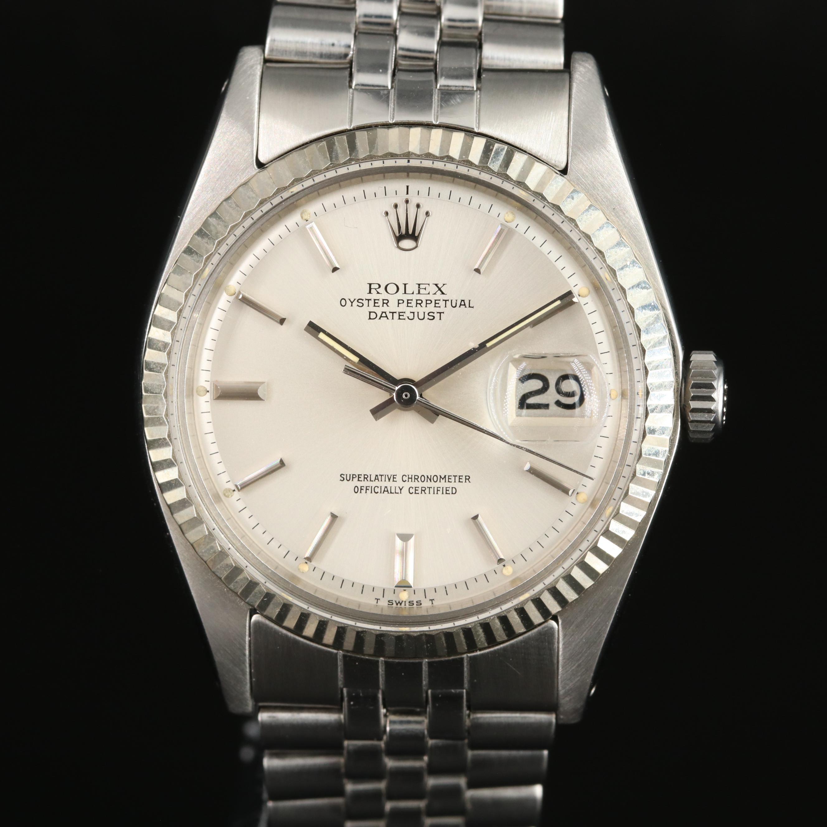 1973 Rolex Oyster Perpetual Datejust Watch