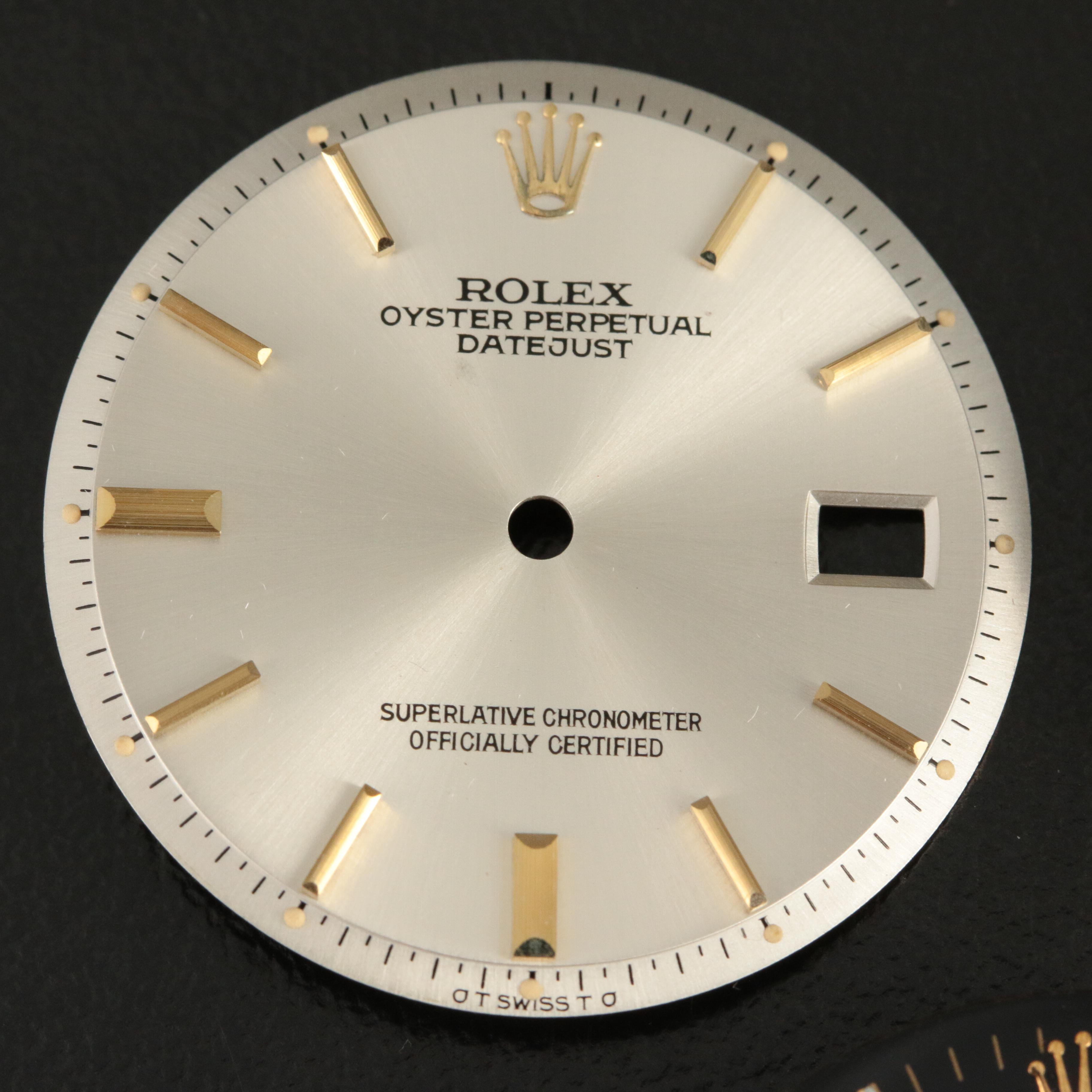 Trio of Rolex Dials Including Two "Sigmas"