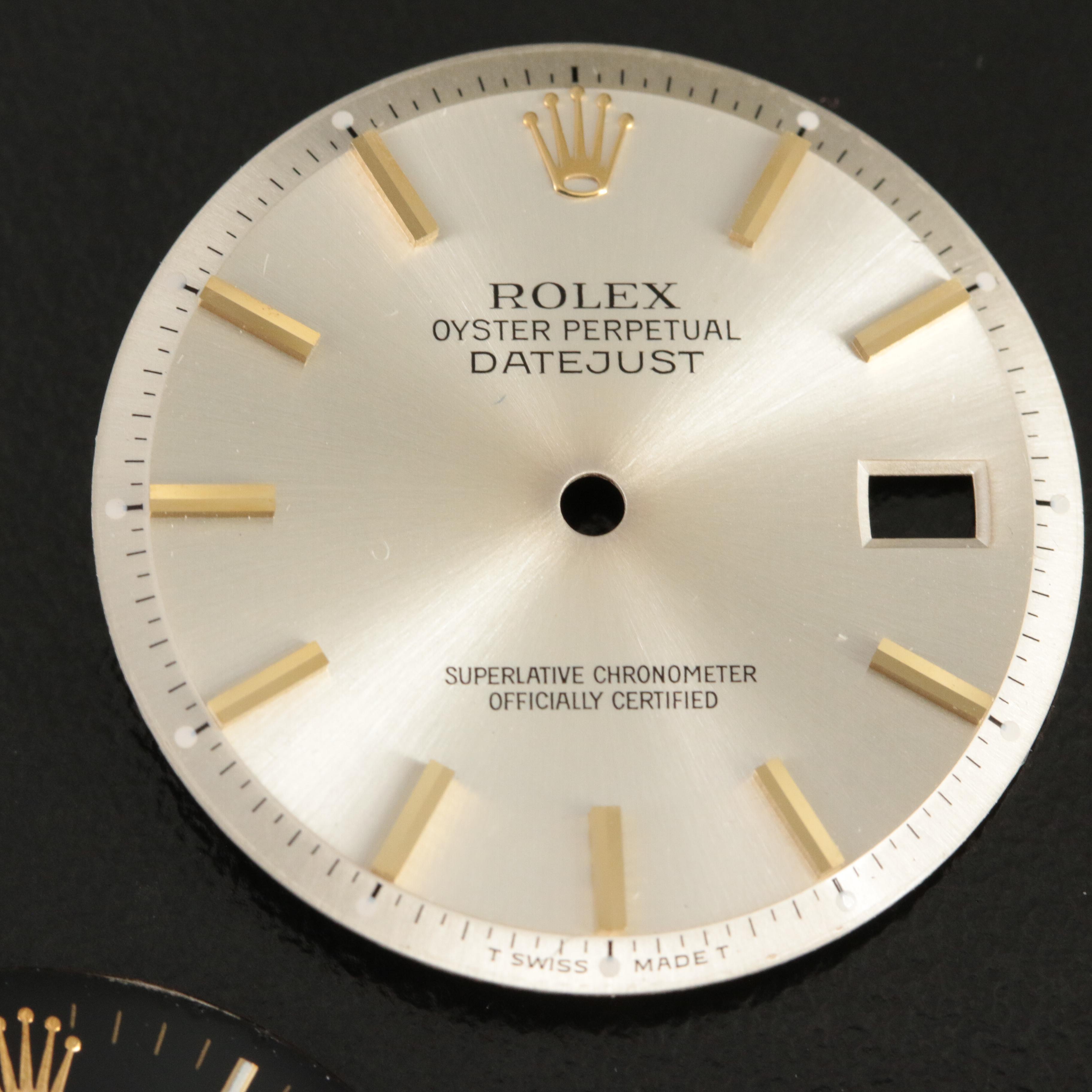 Trio of Rolex Dials Including Two "Sigmas"