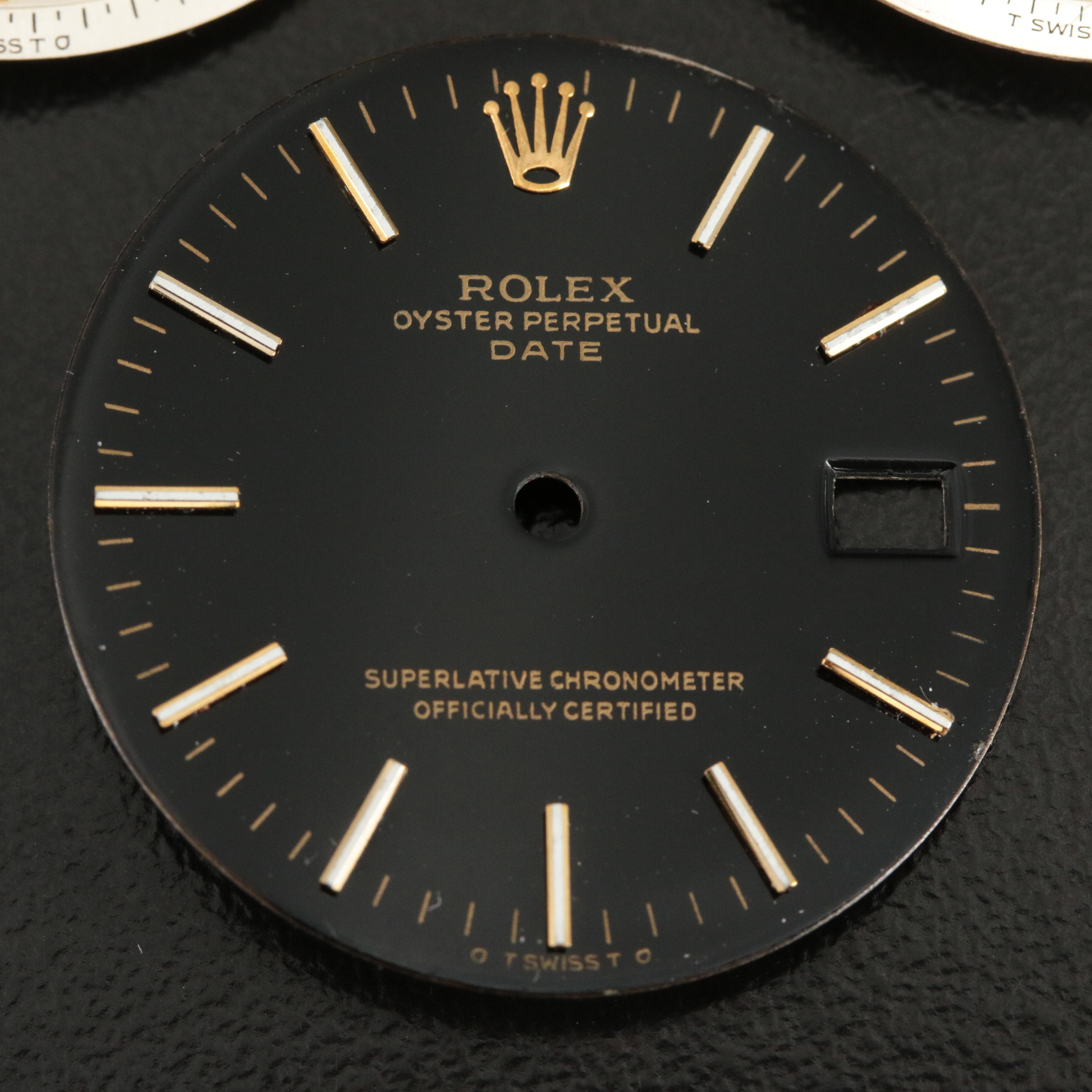 Trio of Rolex Dials Including Two "Sigmas"