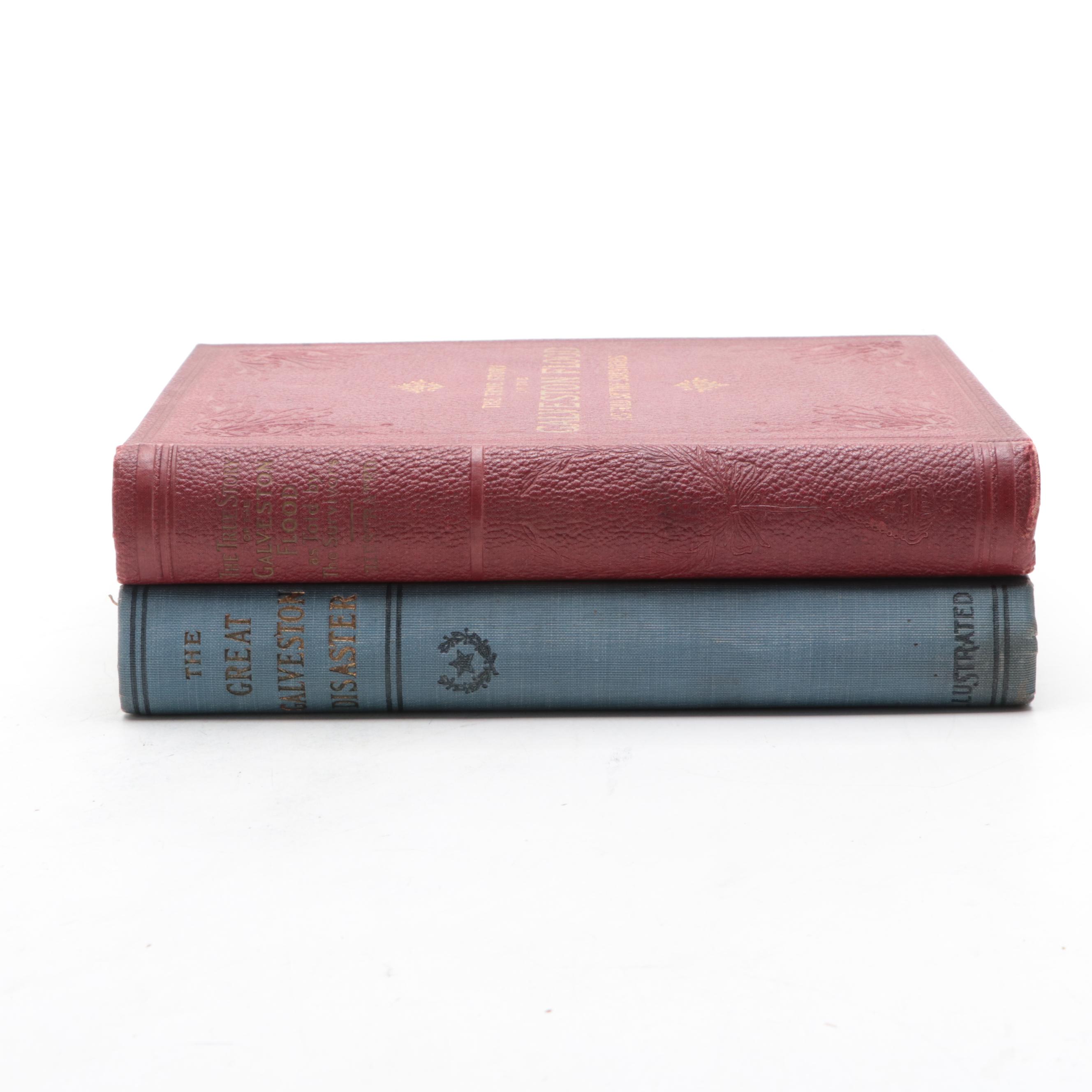 Illustrated "The Great Galveston Disaster" by Paul Lester, 1900