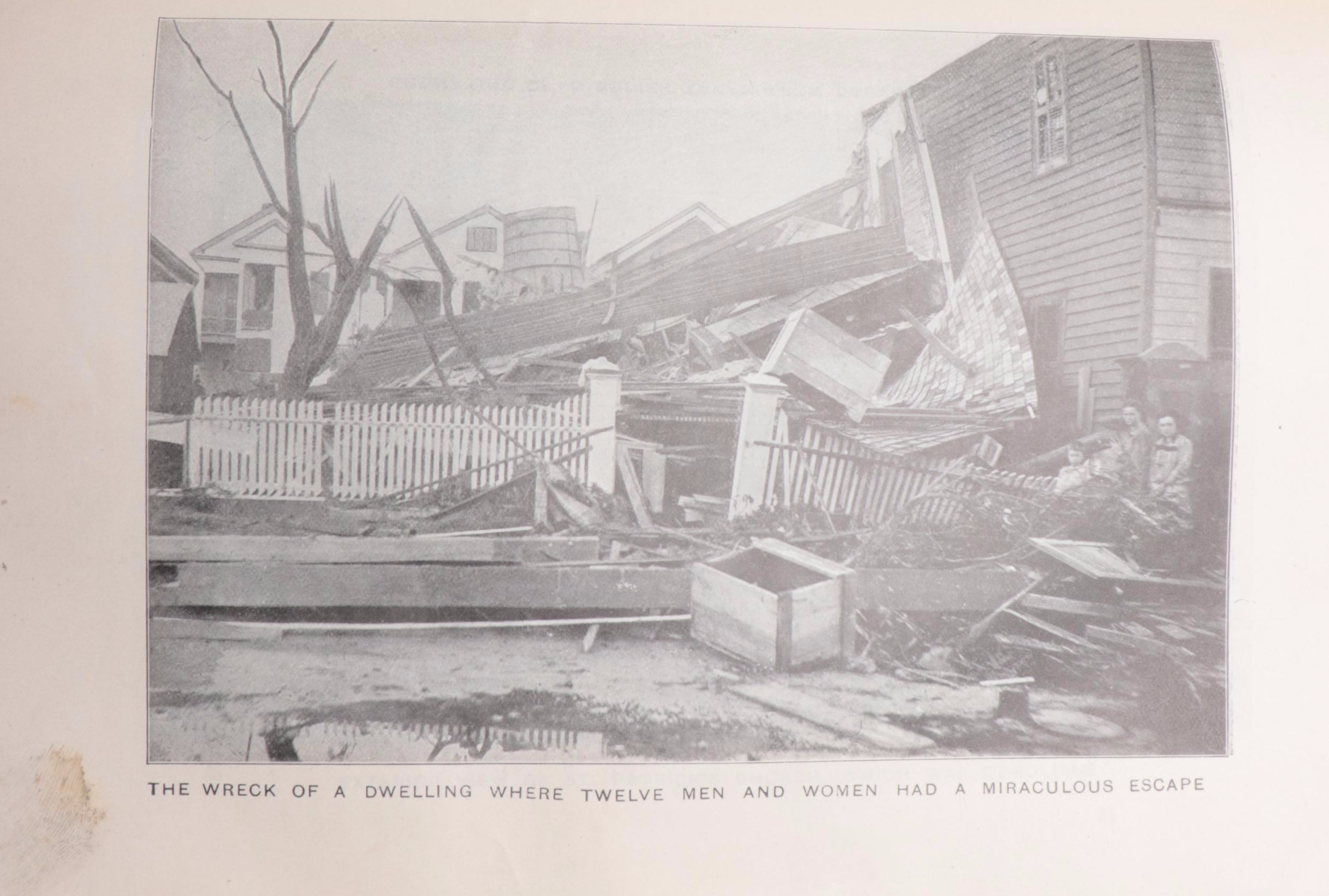 Illustrated "The Great Galveston Disaster" by Paul Lester, 1900