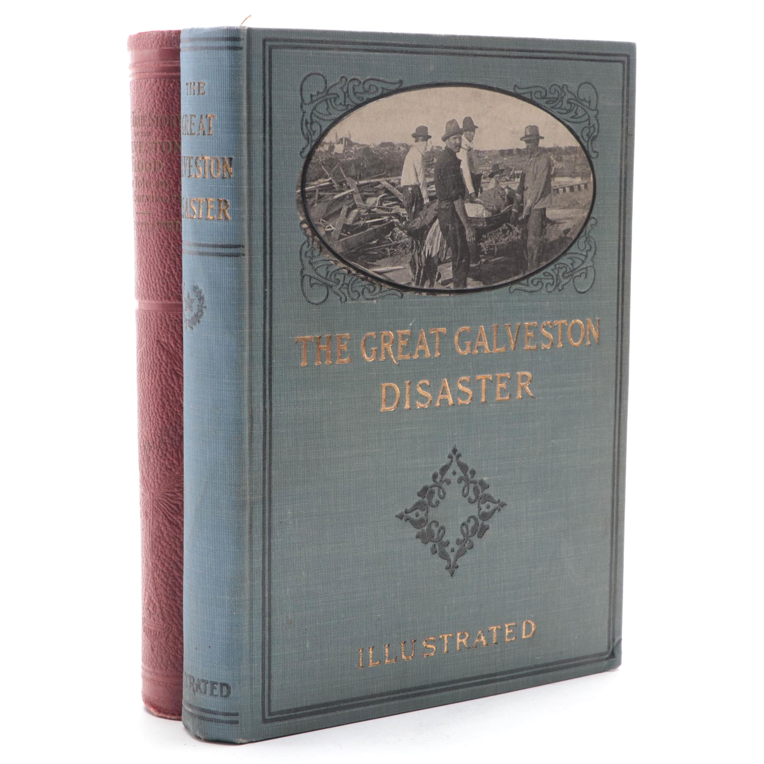 Illustrated "The Great Galveston Disaster" by Paul Lester, 1900