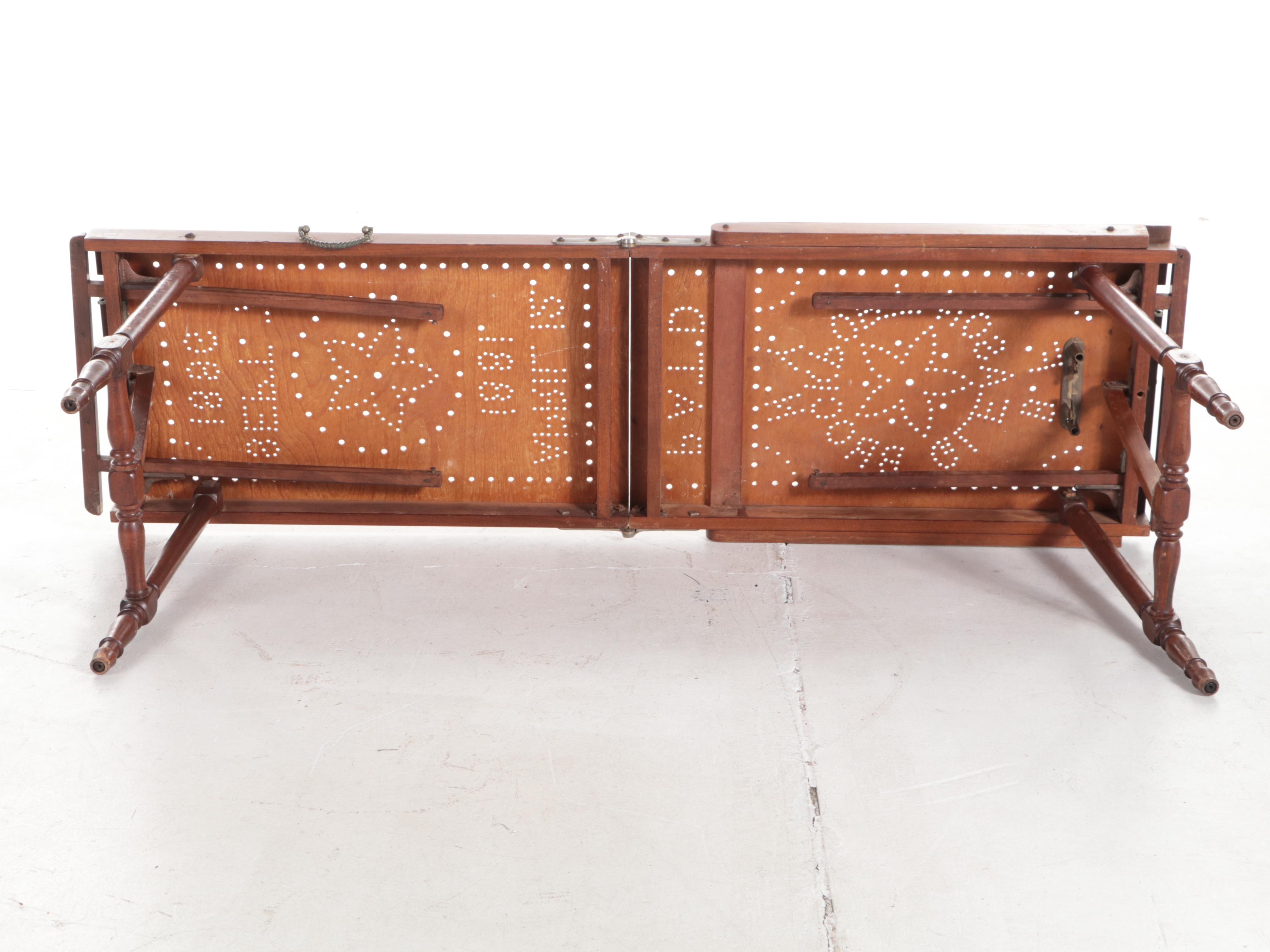 B.F. Gleason Mortuary Cooling Table, Late 19th Century