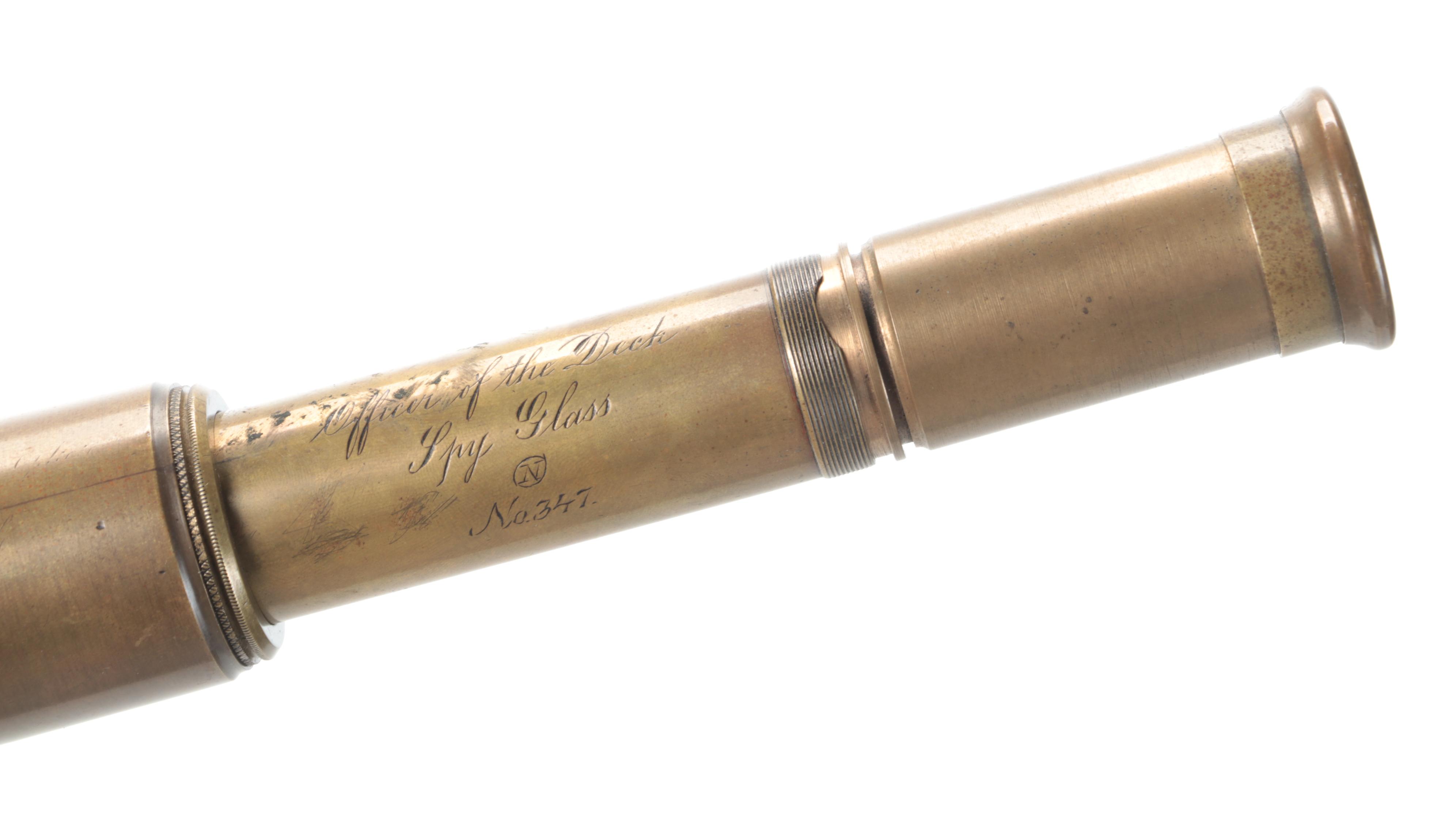 U.S. Navy Officer of the Deck Brass Spyglass