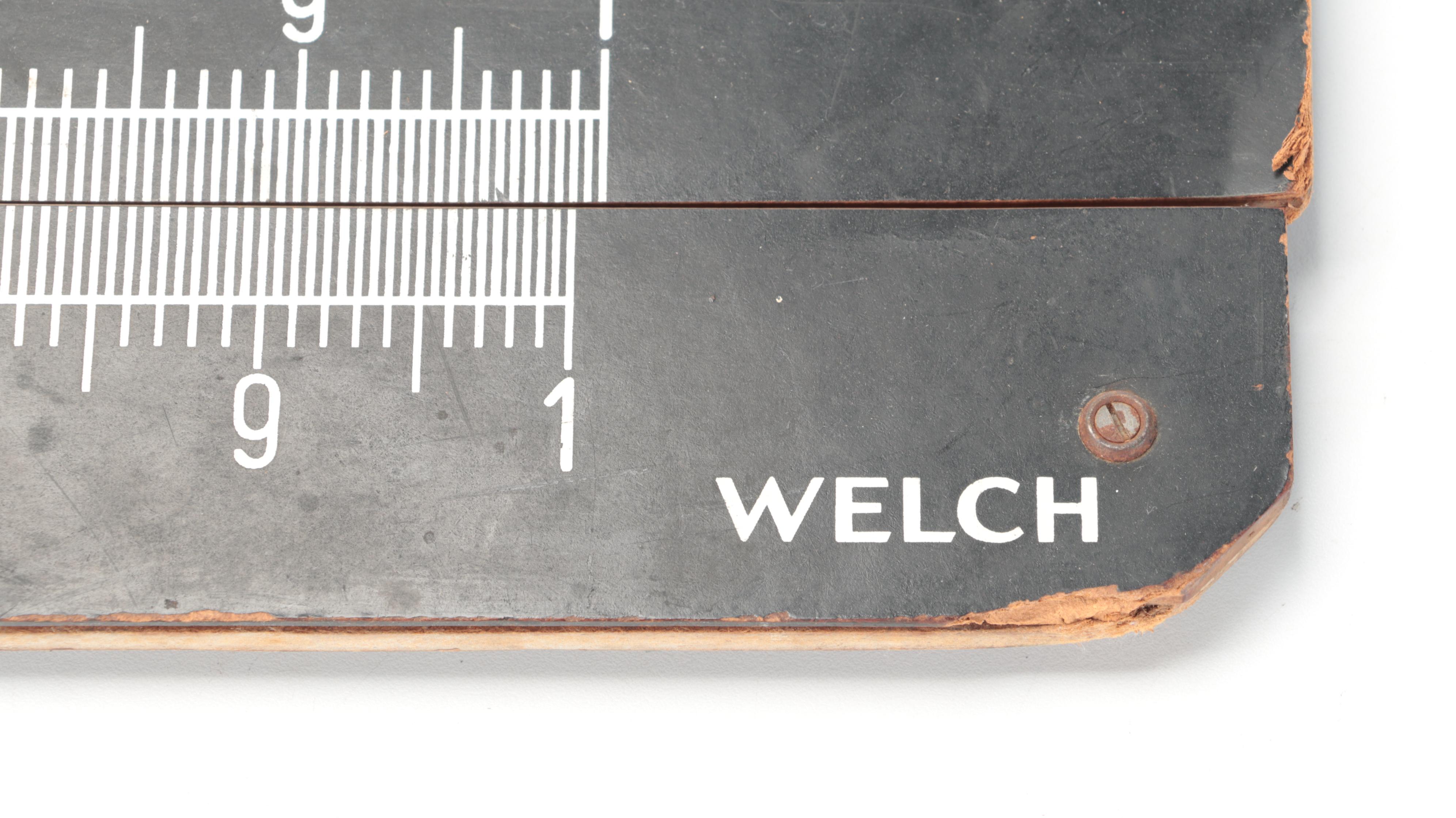 Welch 4' Slide Calculating Slide Rule