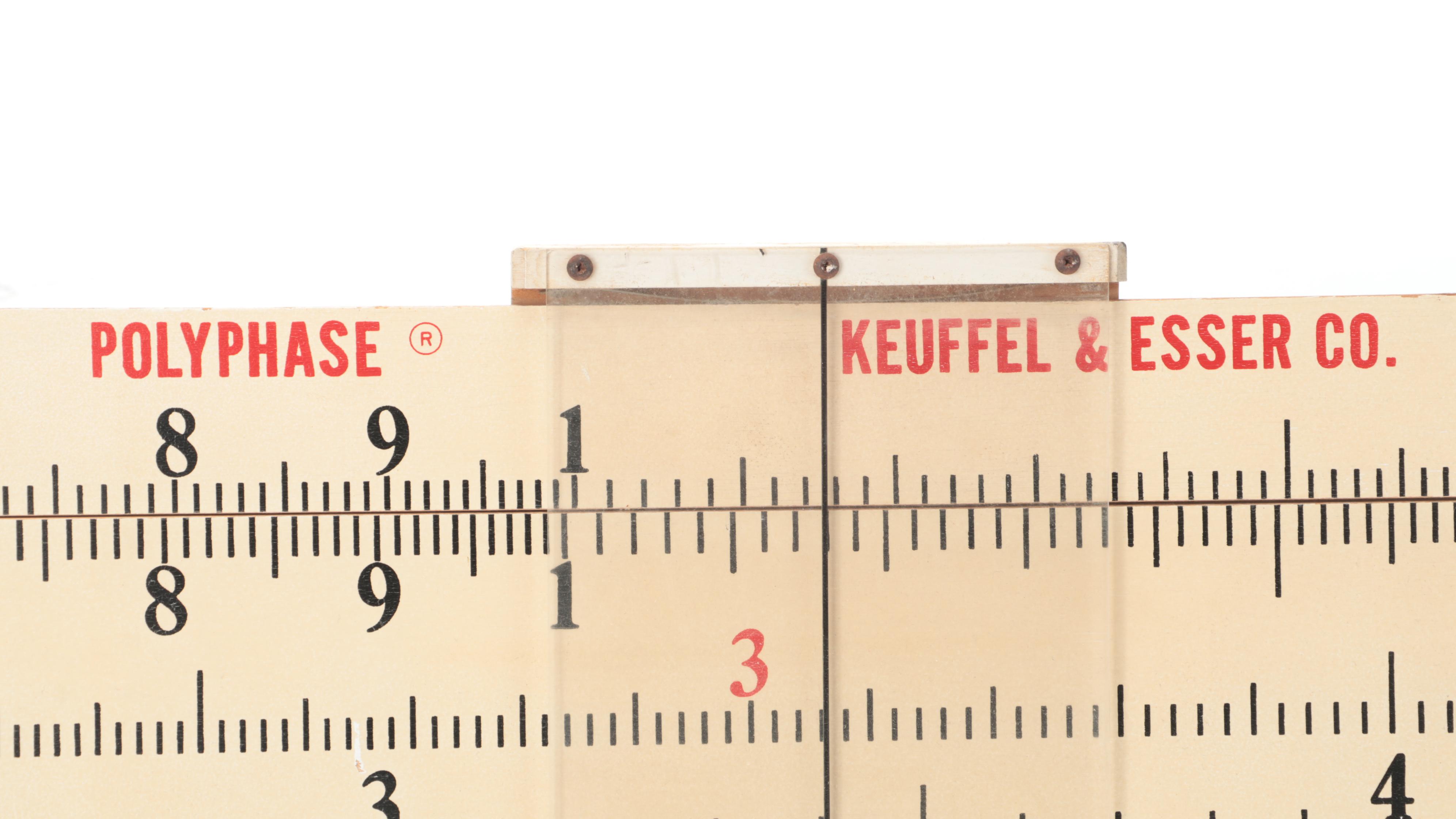 Keuffel & Esser Co. Oversized Calculating Slide Rule