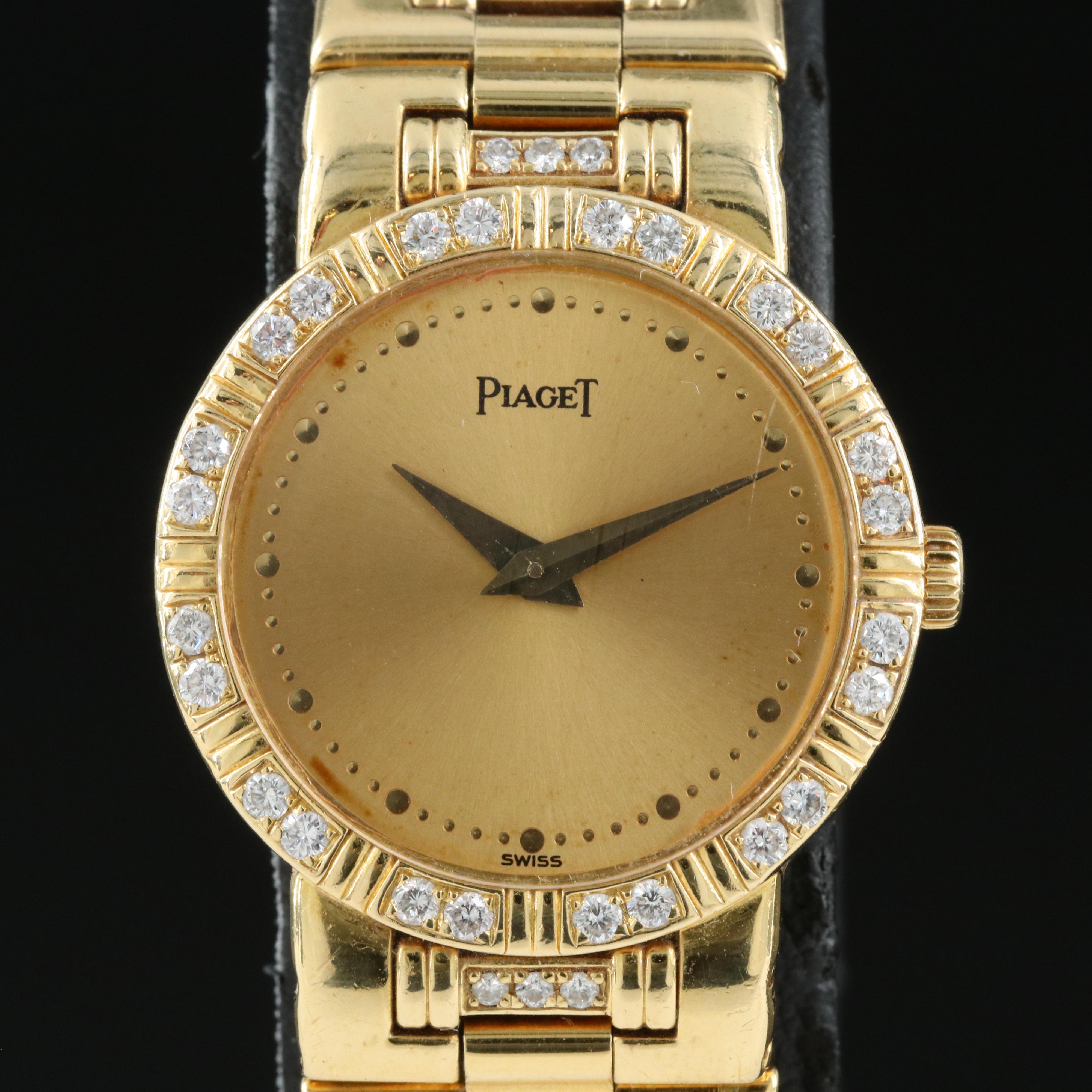 Piaget Dancer 18K and Diamond Quartz Watch