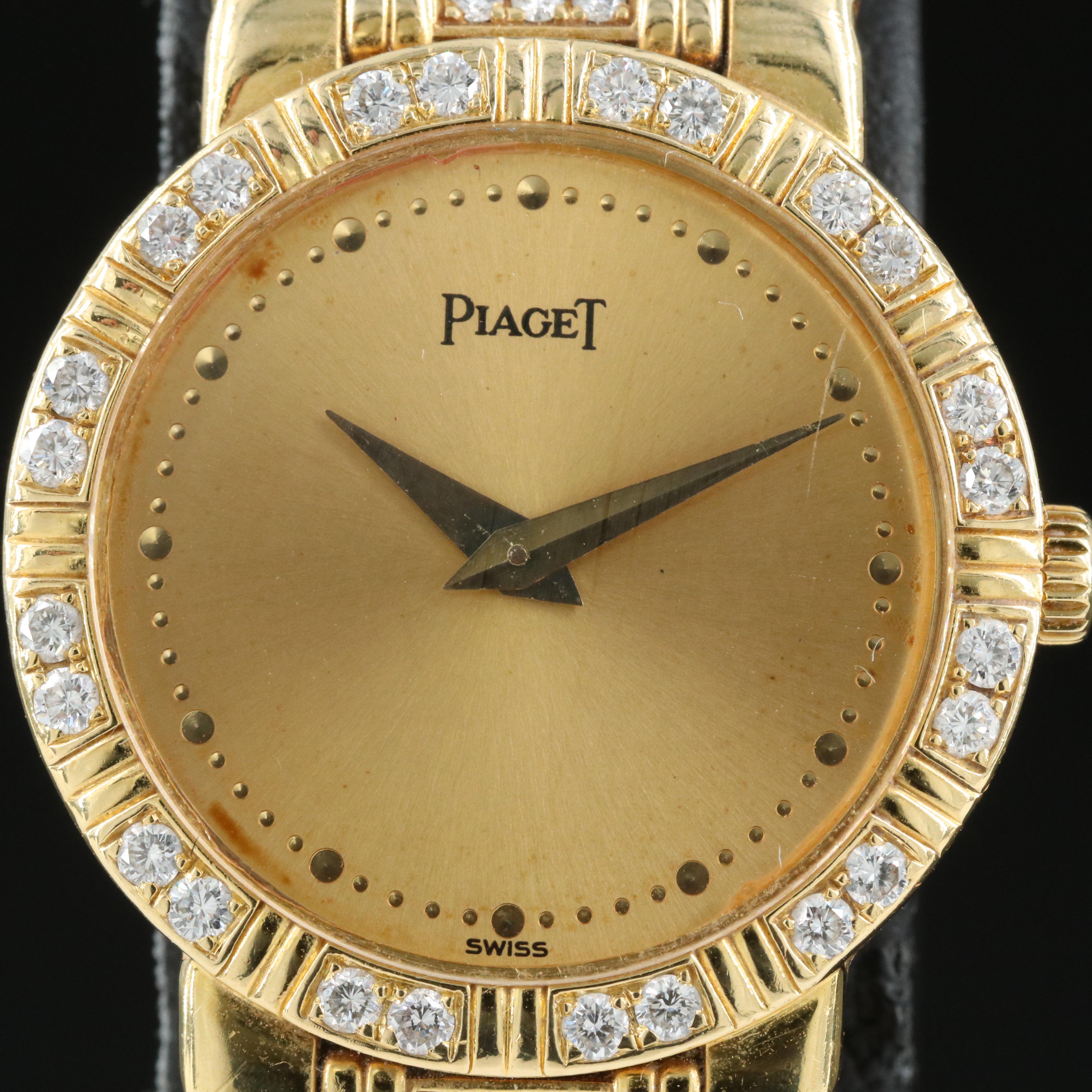 Piaget Dancer 18K and Diamond Quartz Watch