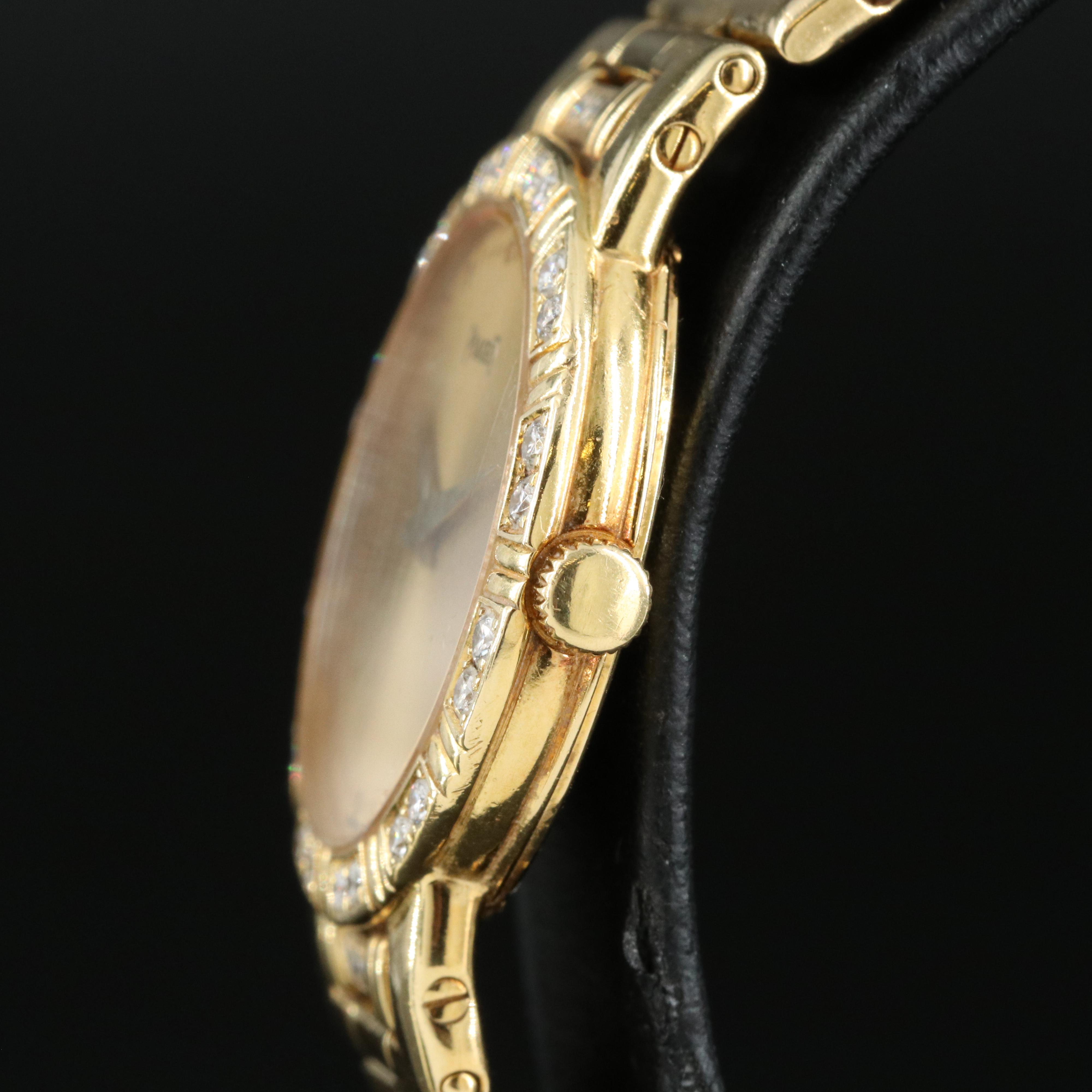 Piaget Dancer 18K and Diamond Quartz Watch