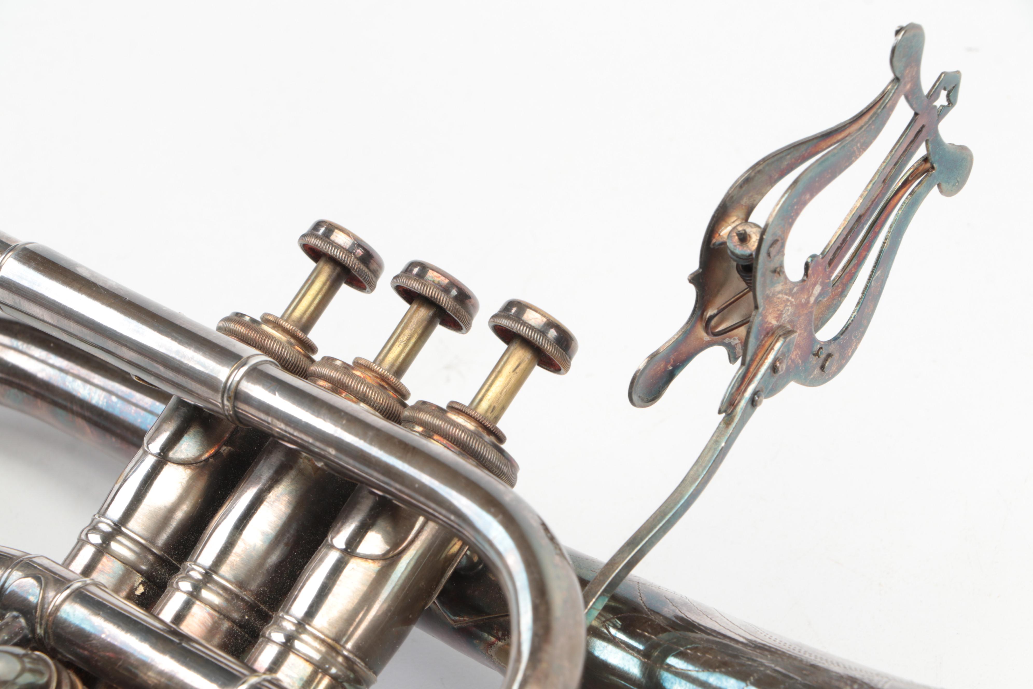 J.W. Pepper Bb Cornet, Late 19th/ Early 20th Century