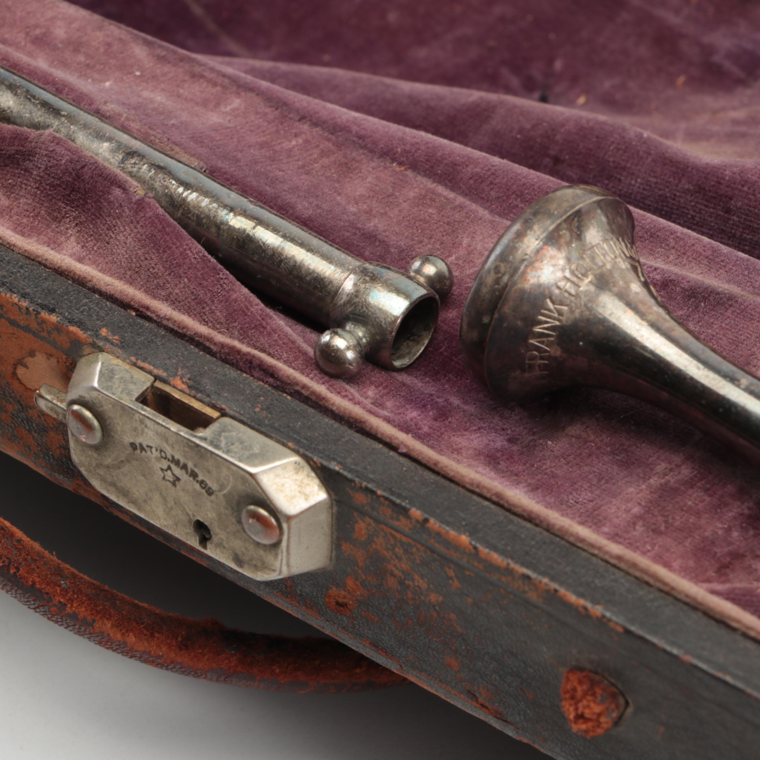 J.W. Pepper Bb Cornet, Late 19th/ Early 20th Century