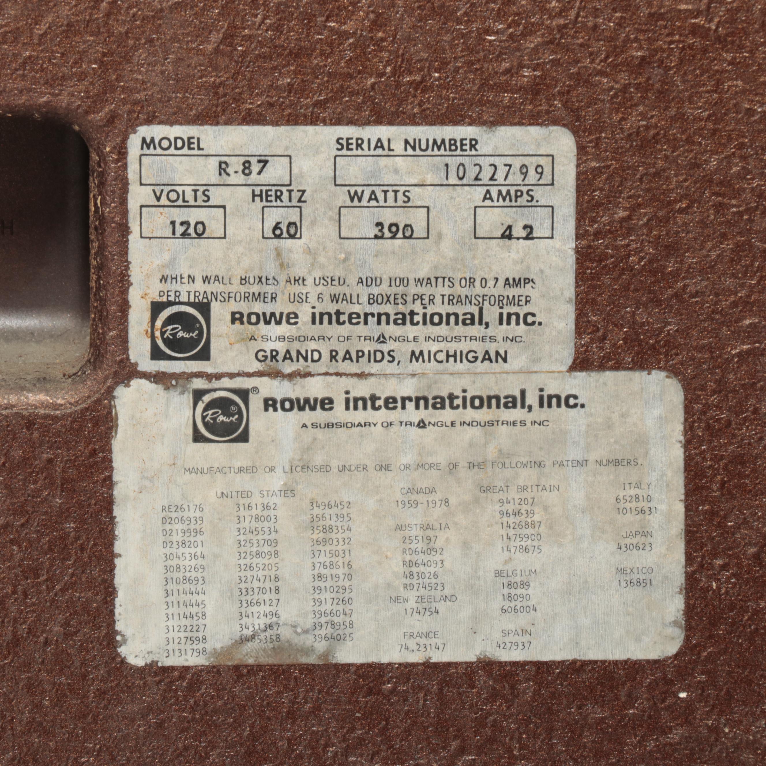 AMI 200 Selection Stereo Coin Operated Jukebox, Late 20th Century