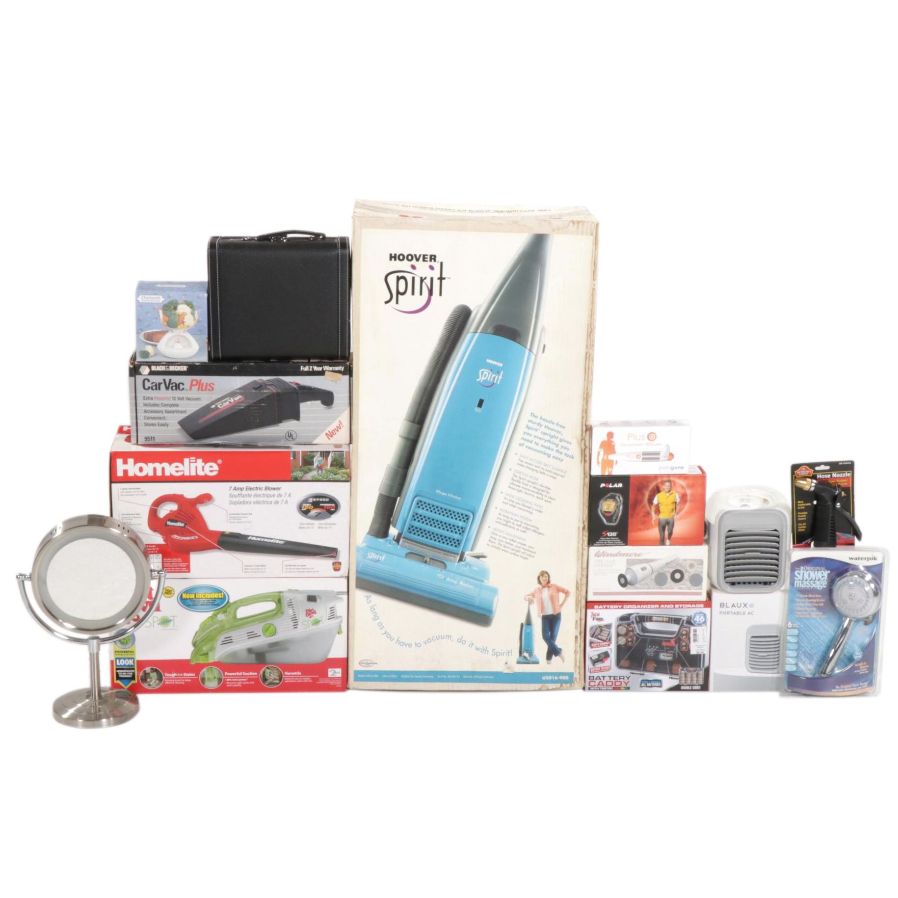 Hoover Spirit Vacuum, Black + Decker Car Vacuum, More Household Appliances