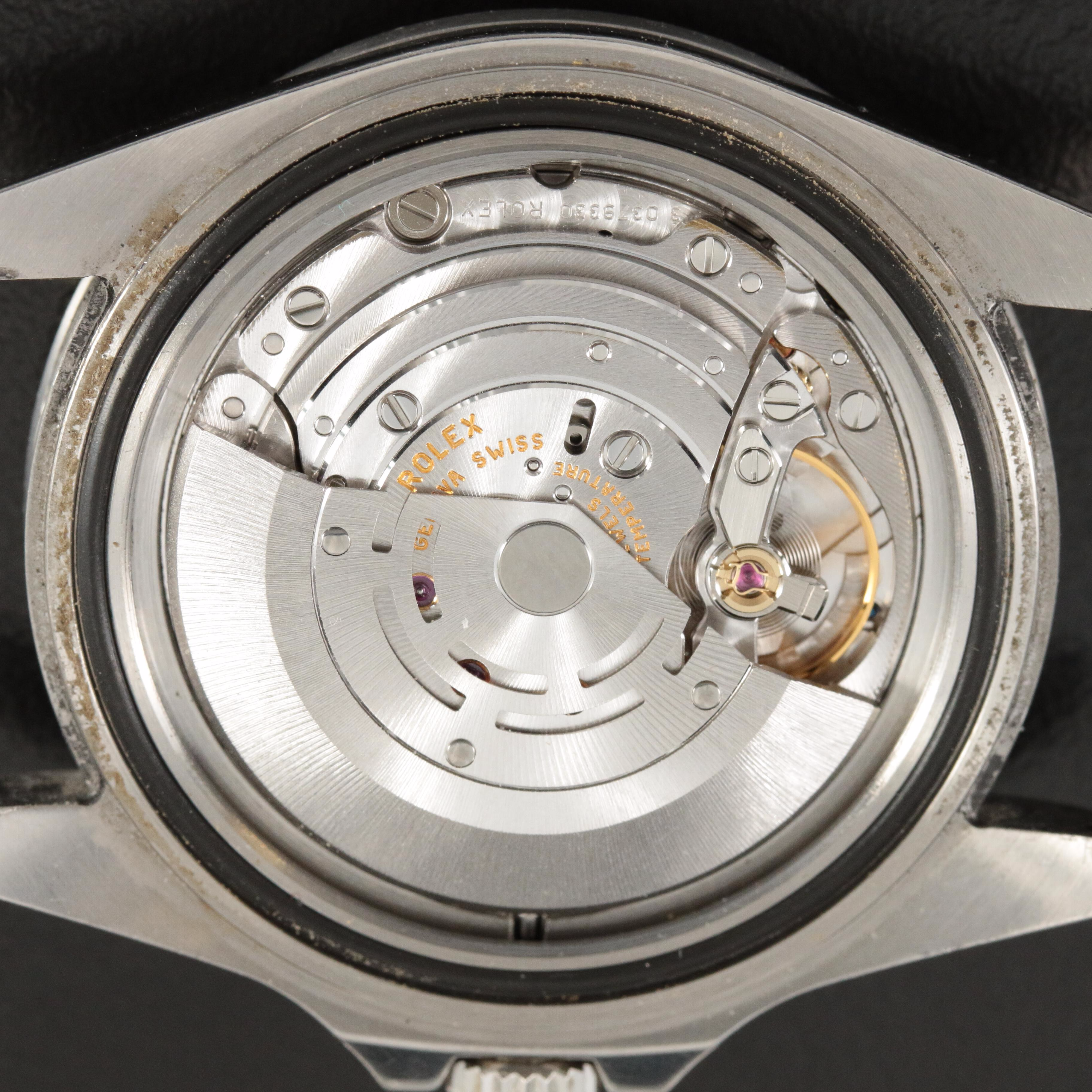 2004 Rolex Explorer II Black Dial Stainless Steel Watch