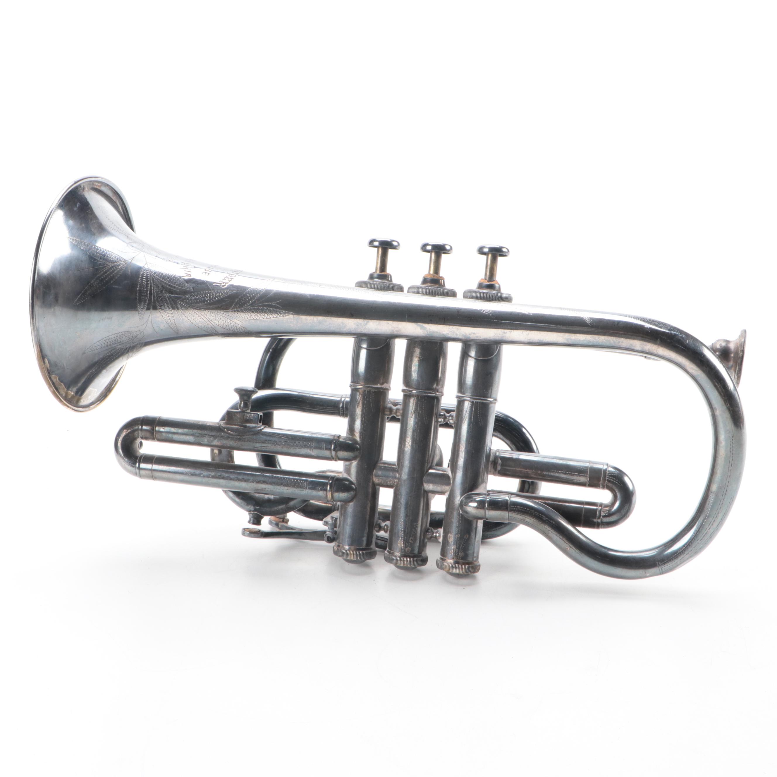 J.W. Pepper "Surprise" Bb Cornet, 1894-1902