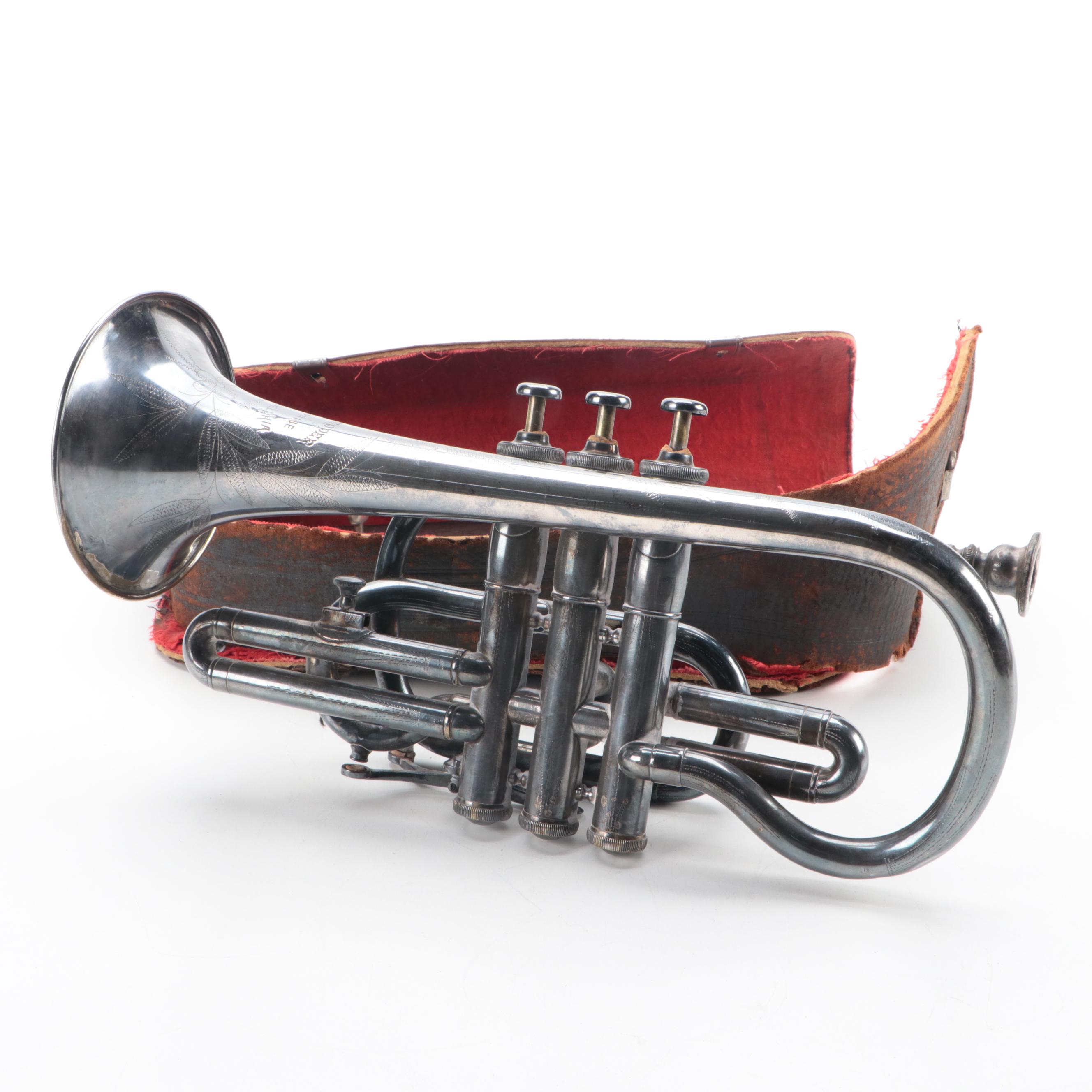 J.W. Pepper "Surprise" Bb Cornet, 1894-1902