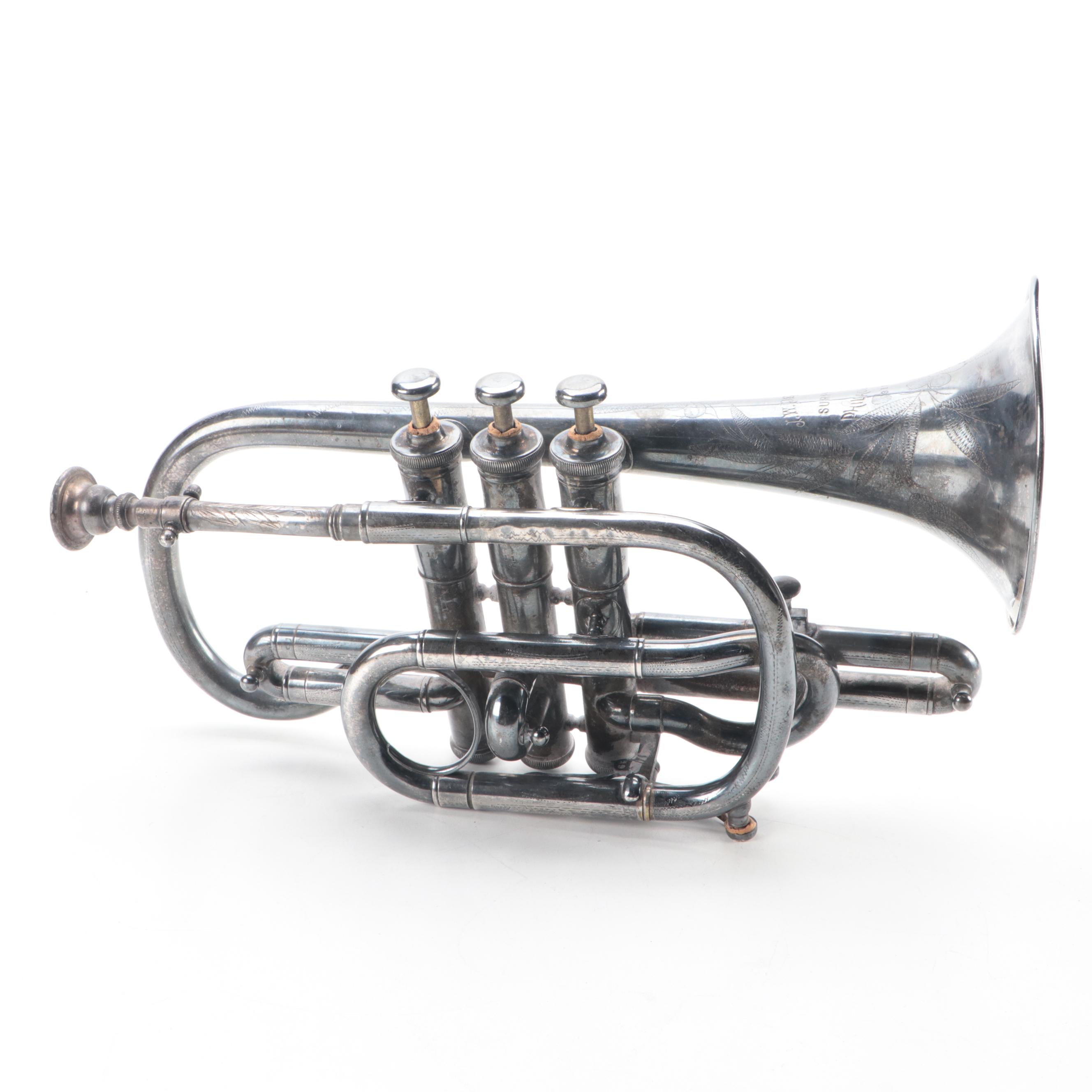 J.W. Pepper "Surprise" Bb Cornet, 1894-1902