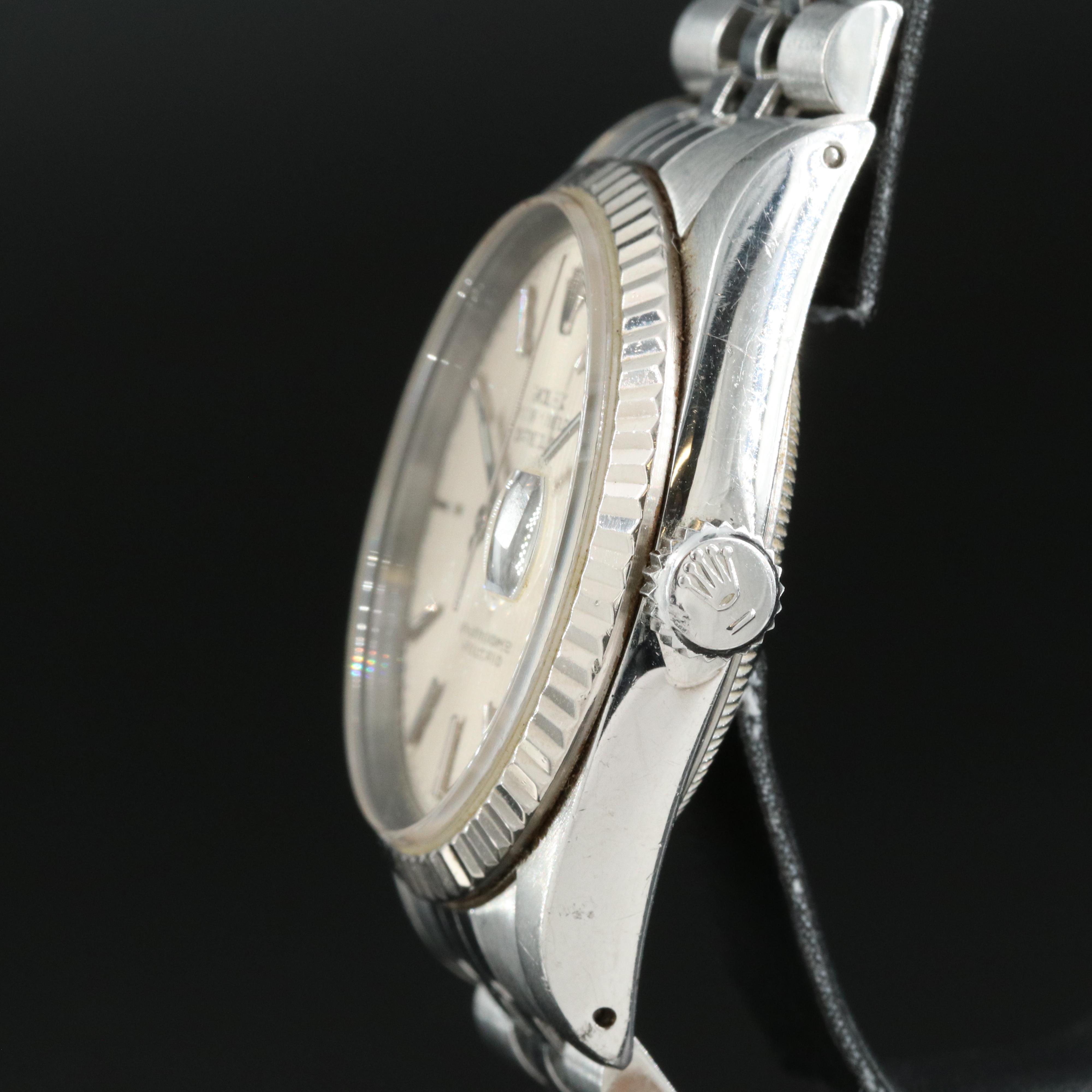 1990 Rolex Datejust Tapestry Dial Watch