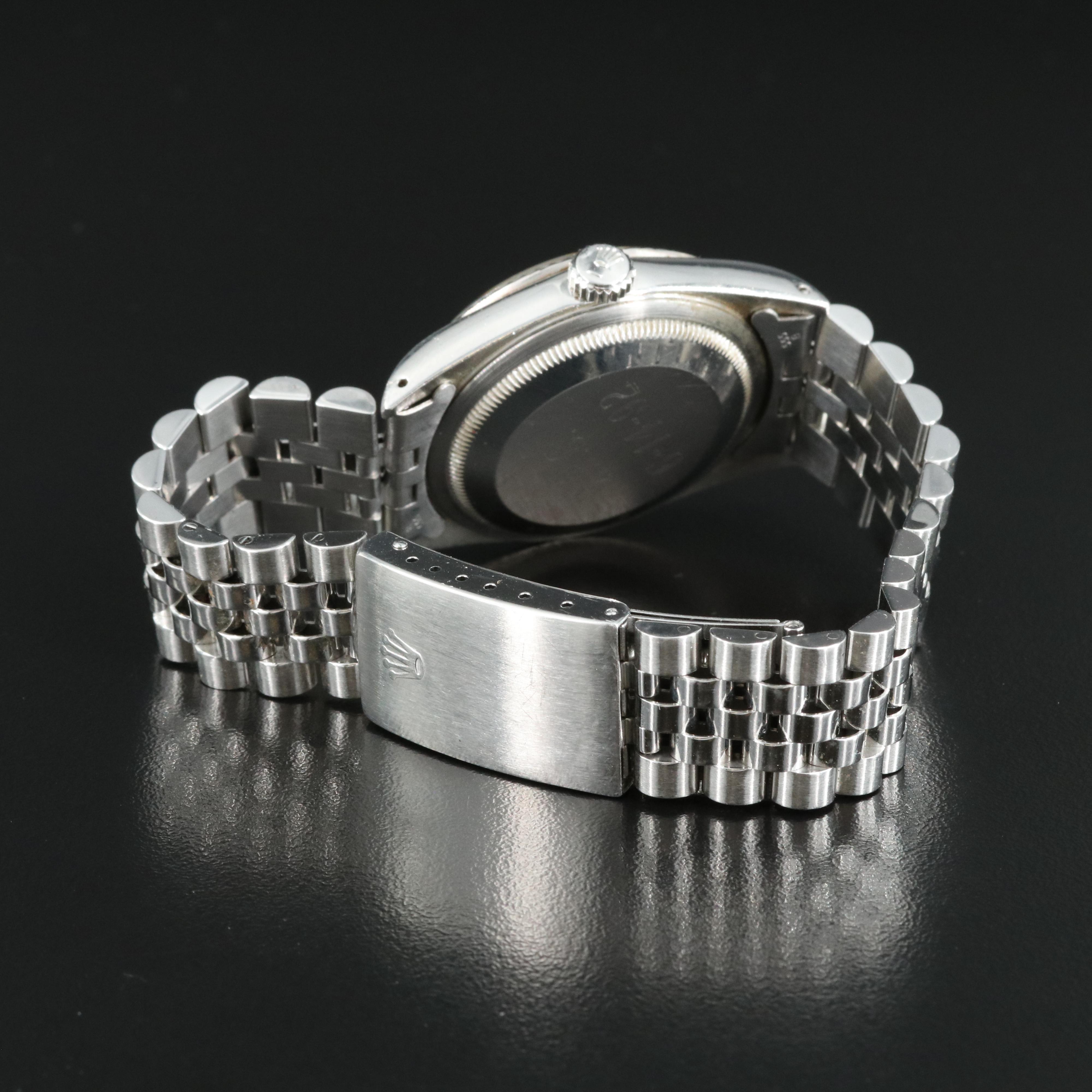 1990 Rolex Datejust Tapestry Dial Watch