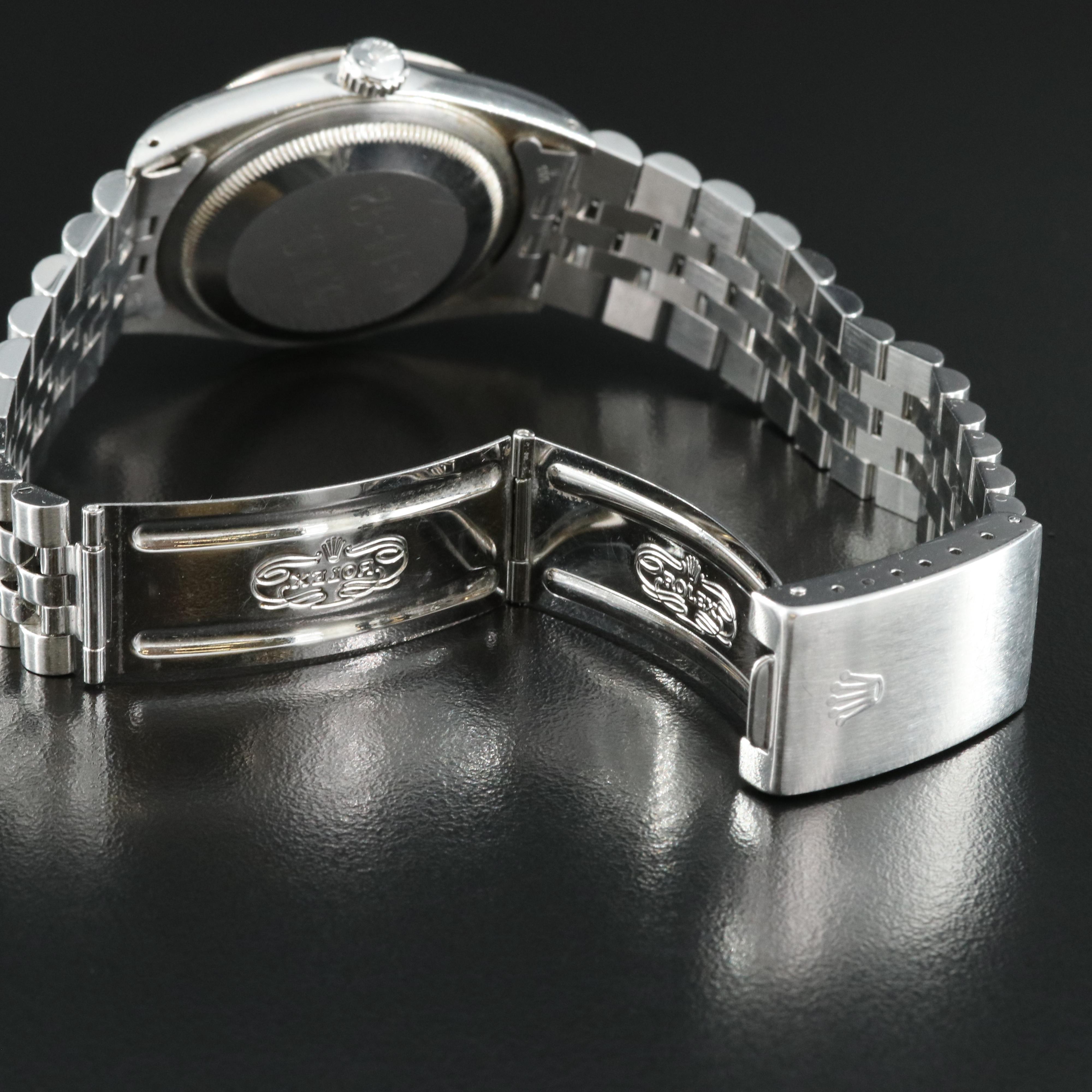 1990 Rolex Datejust Tapestry Dial Watch