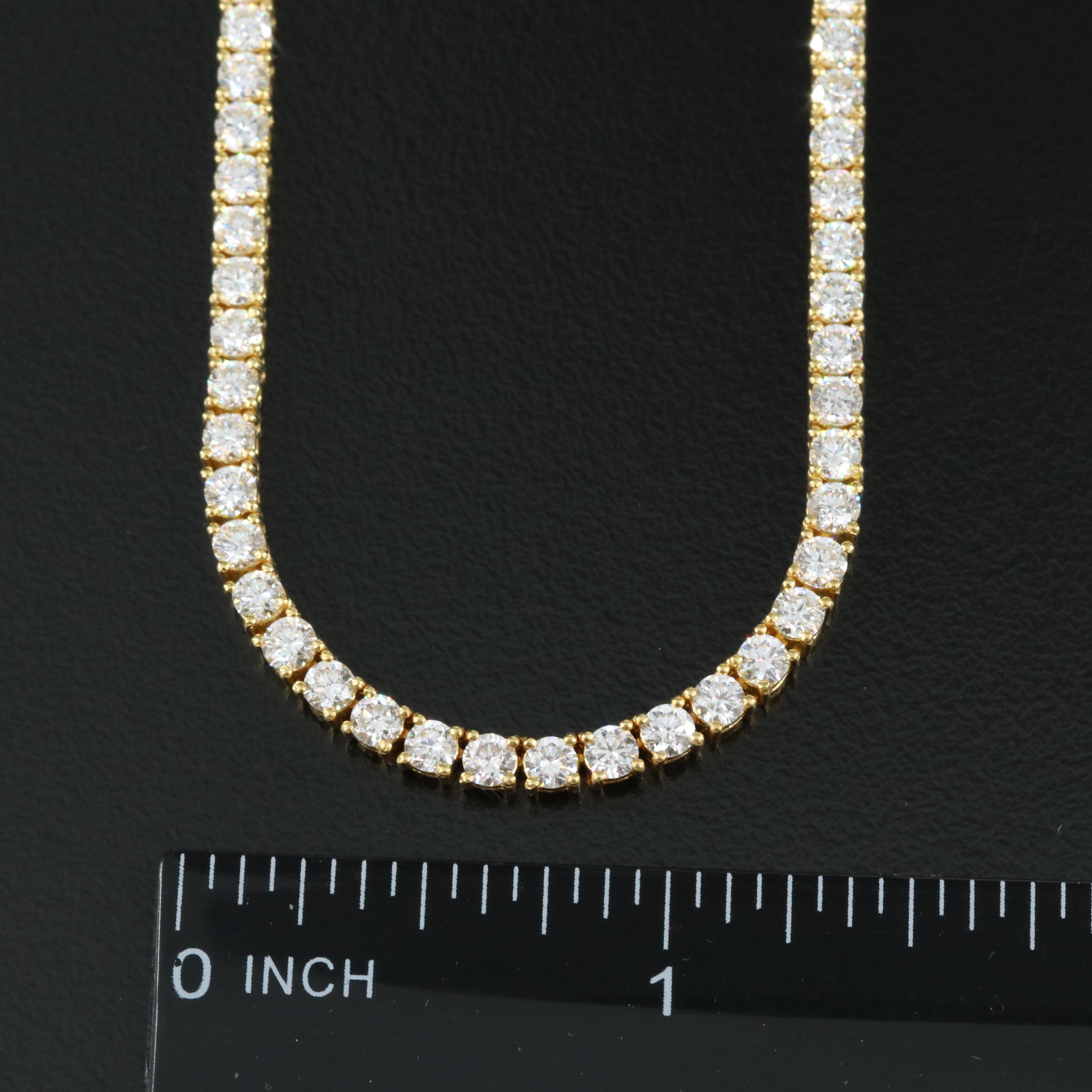 14K 11.06 CTW Lab Grown Diamond Necklace