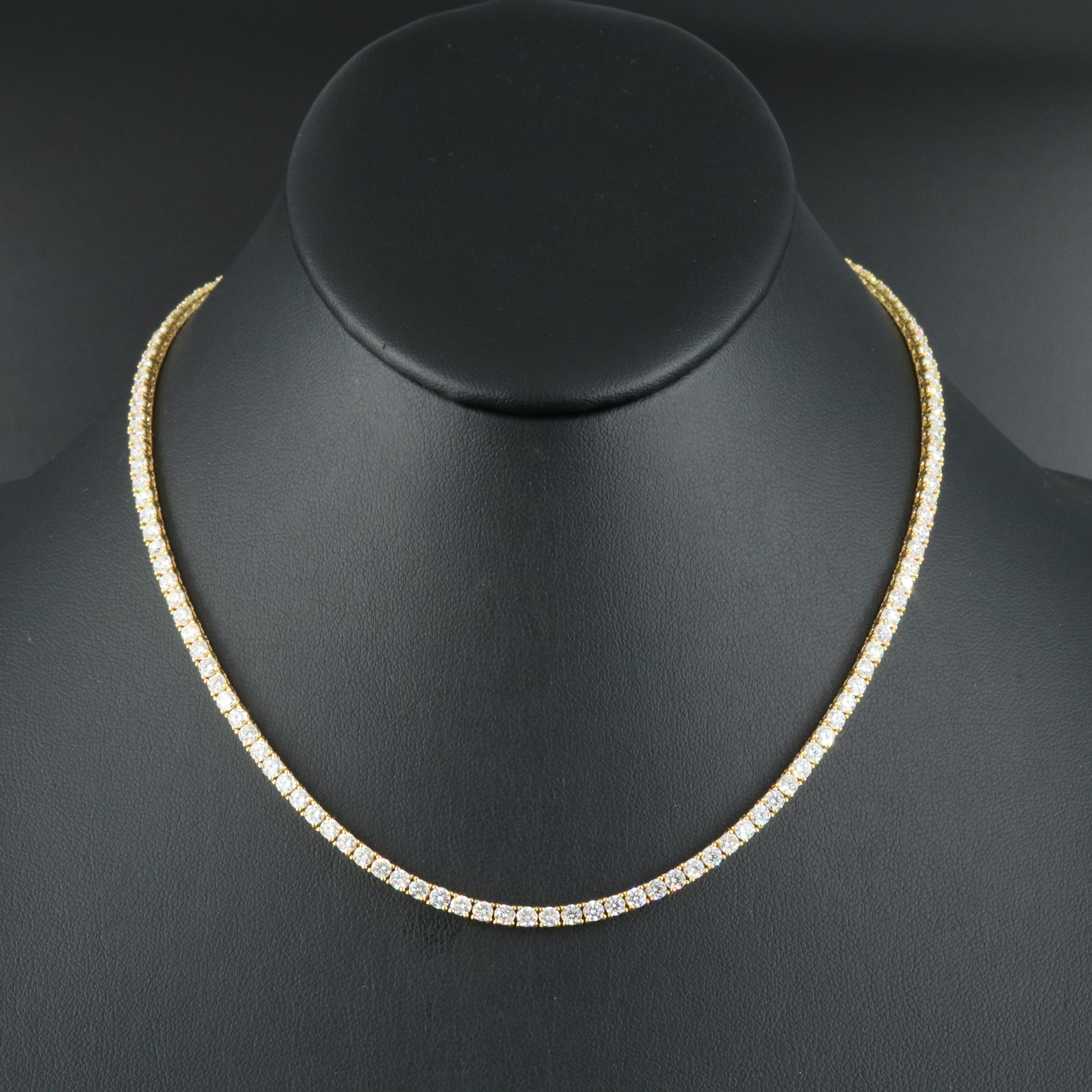 14K 11.06 CTW Lab Grown Diamond Necklace