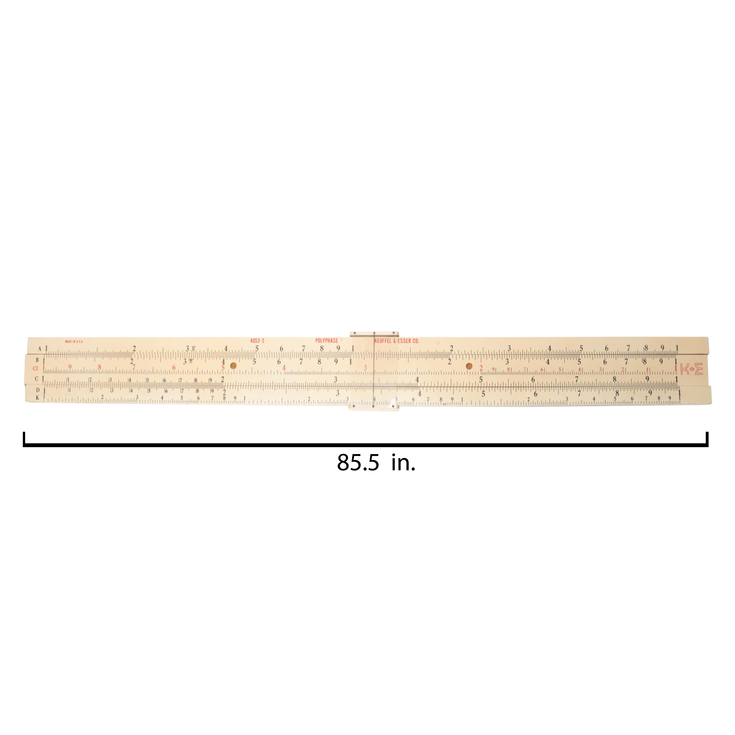 Keuffel & Esser Co. Oversized Calculating Slide Rule