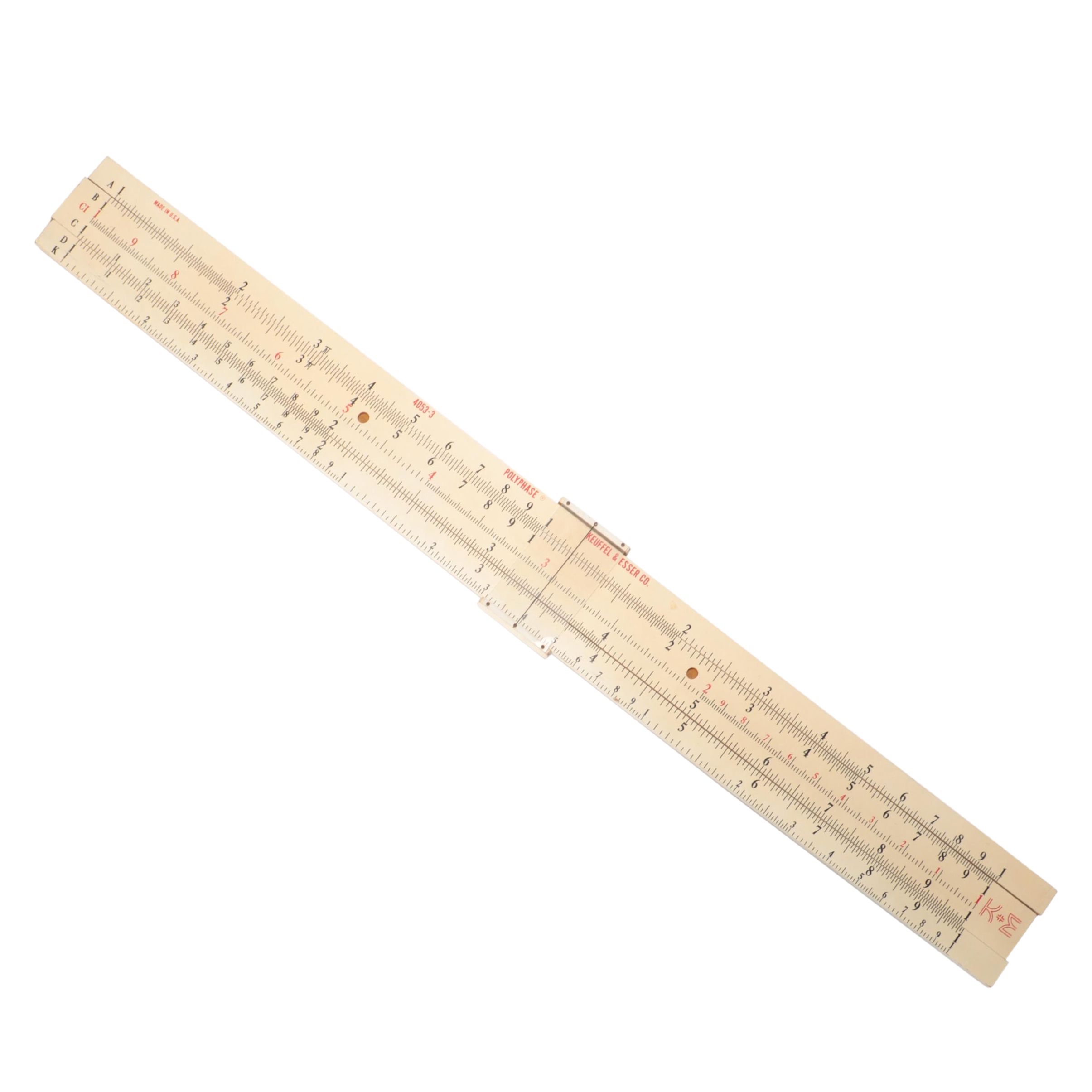 Keuffel & Esser Co. Oversized Calculating Slide Rule