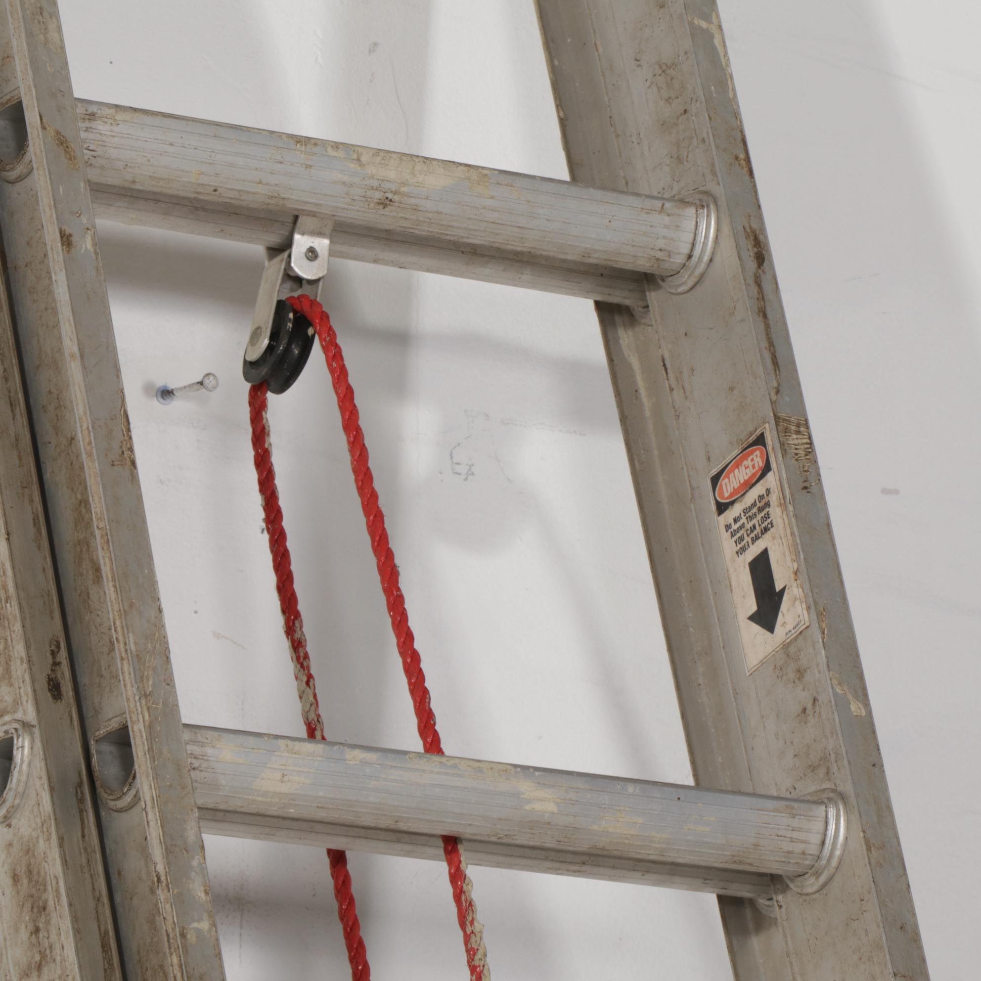 Werner Saf-T-Master 20' Aluminum Extension Ladder