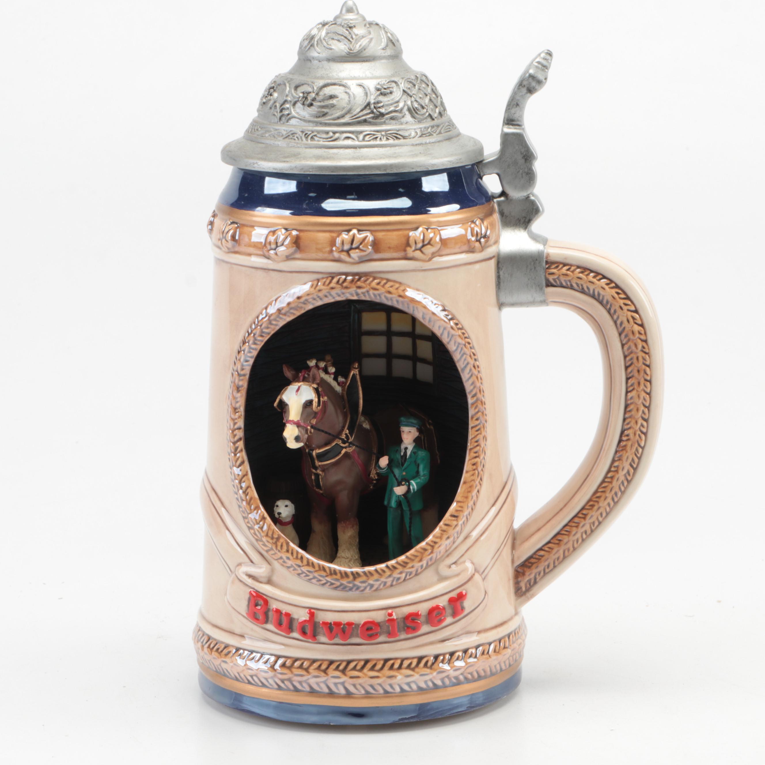 Rapala Orginal Giant Fishing Lure and Budweiser Stein Novelty Light