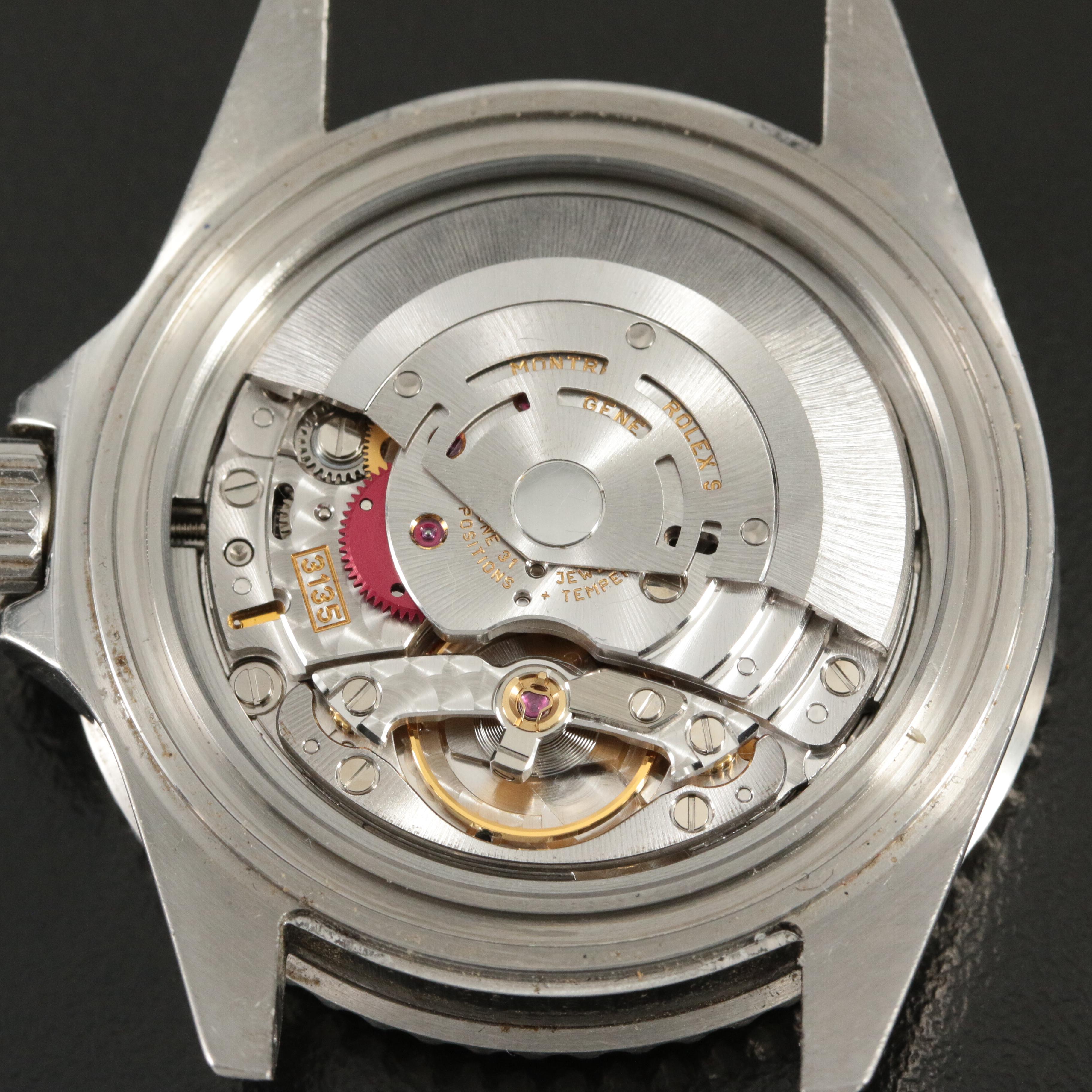 2000 Rolex Submariner Date Black Dial Watch