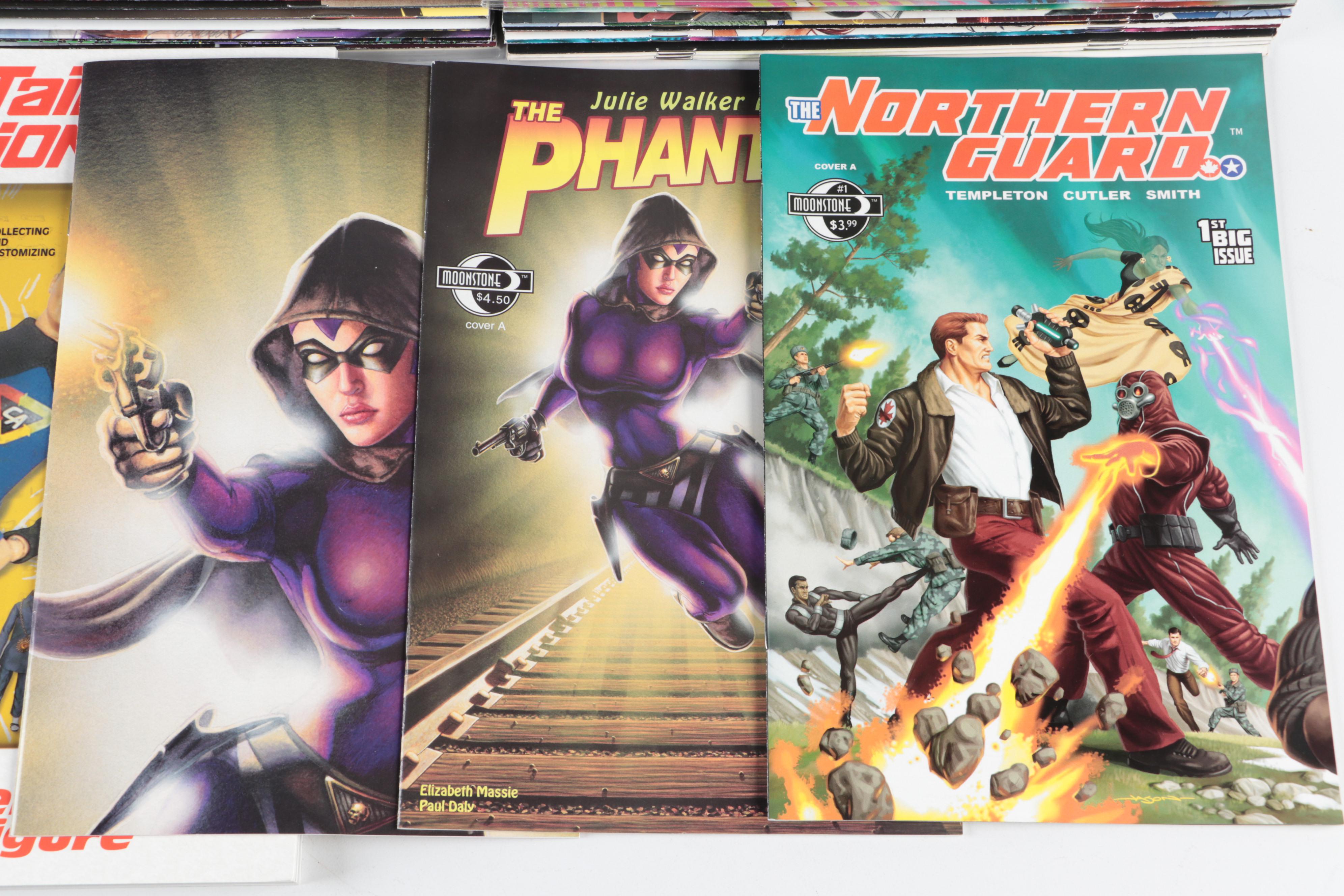Modern Age Moonstone "The Phantom", "Captain Action" and More Comic Books