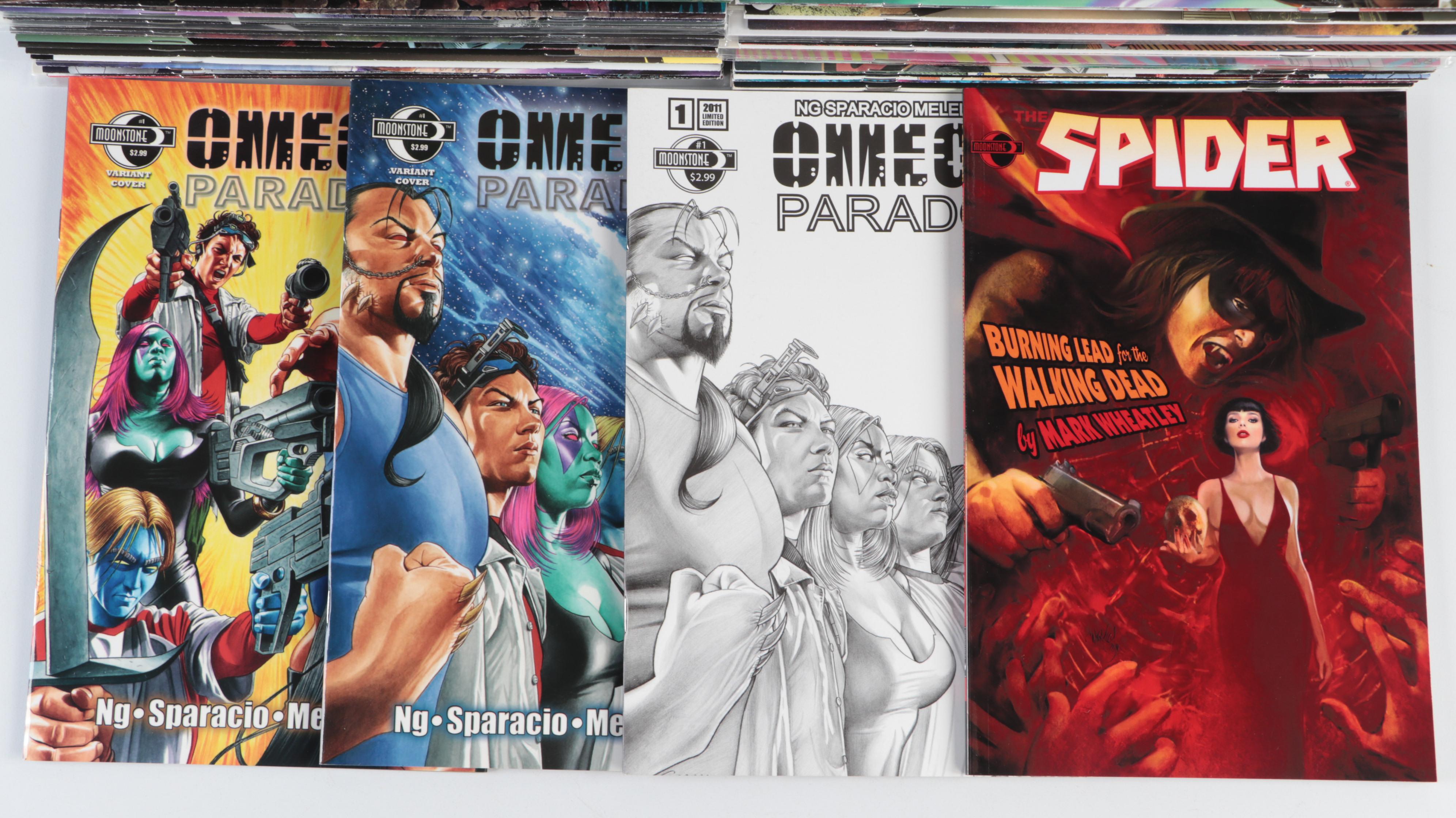Modern Age Moonstone "The Phantom", "Captain Action" and More Comic Books